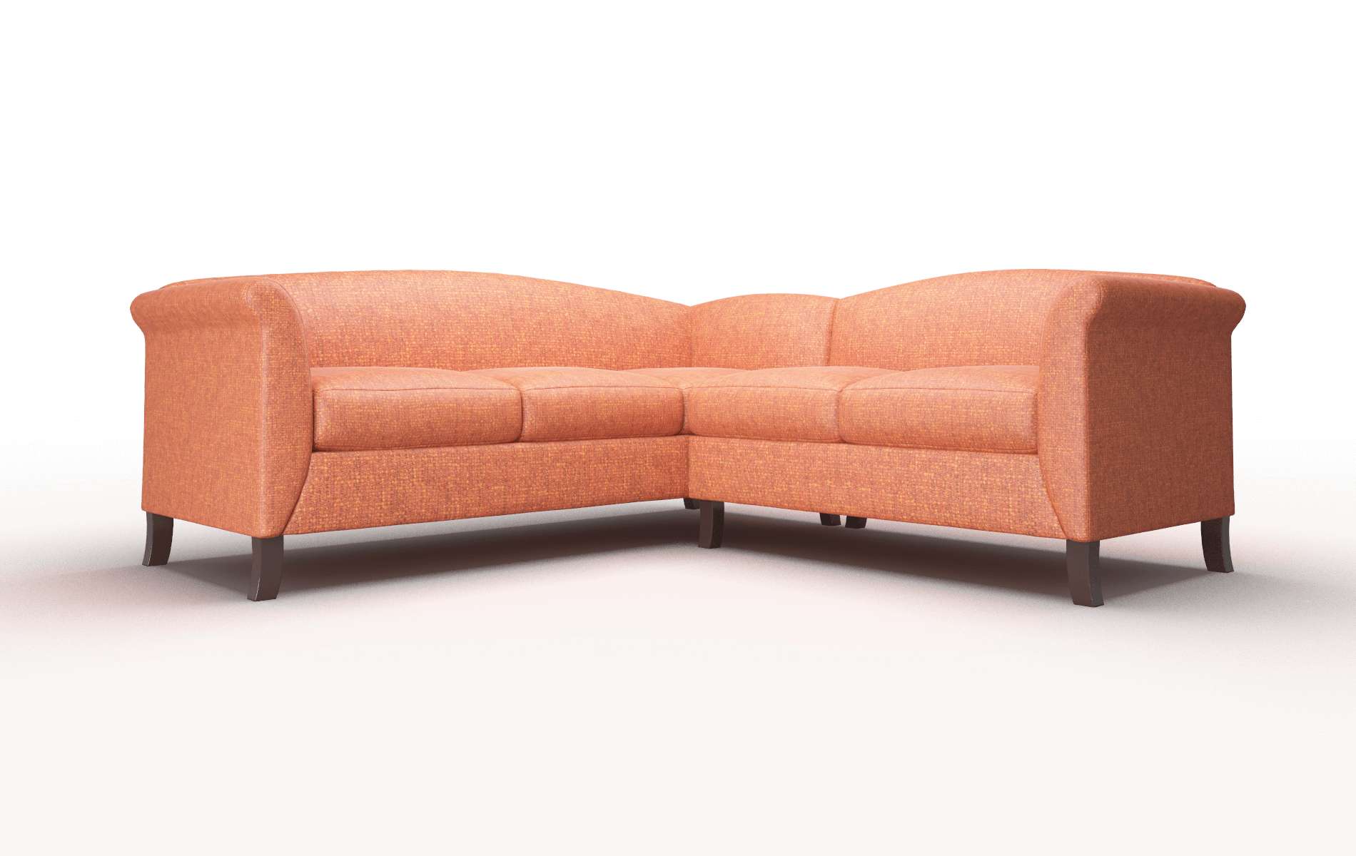 Crete Notion Tang Sectional espresso legs 1