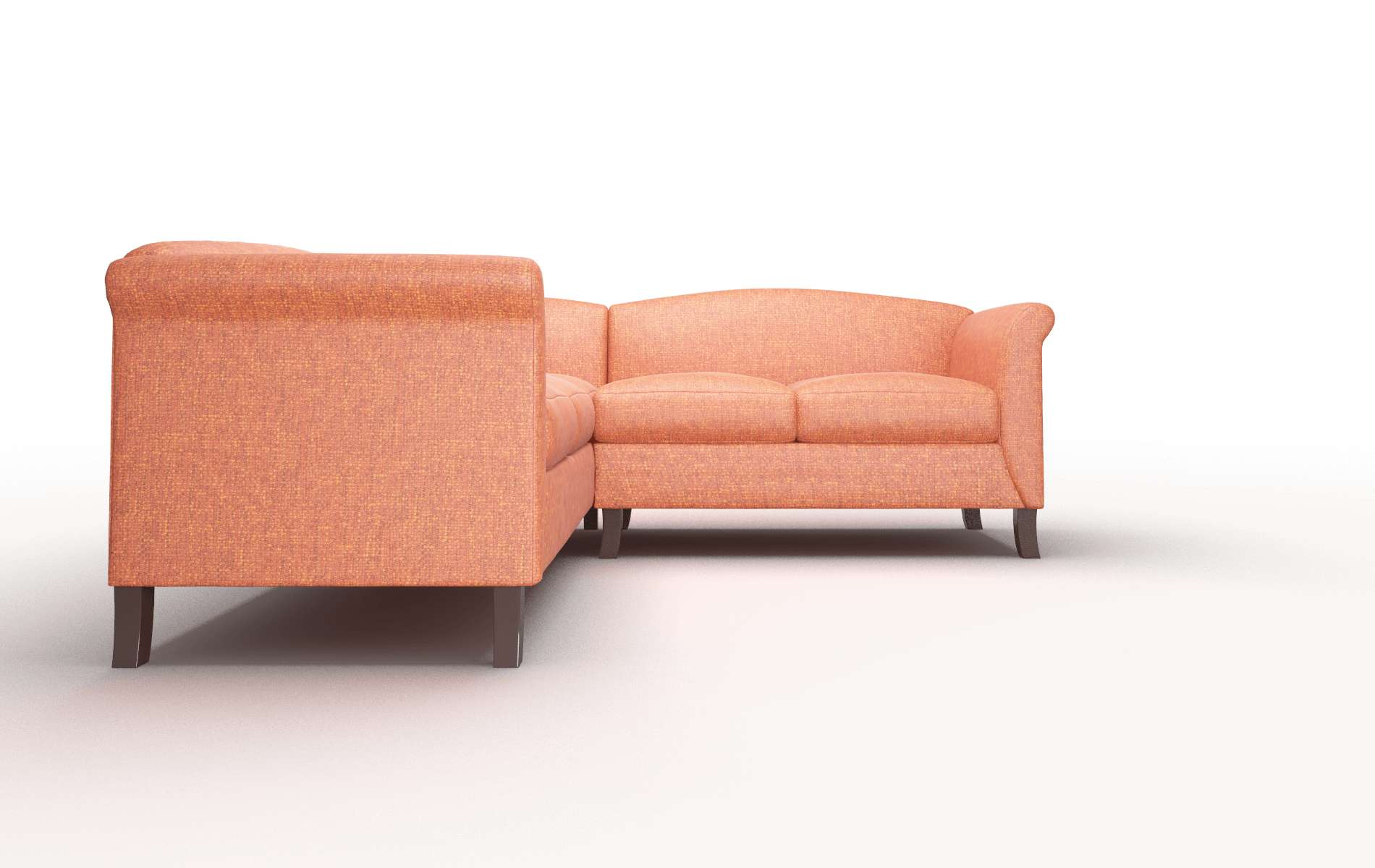 Crete Notion Tang Sectional espresso legs 2