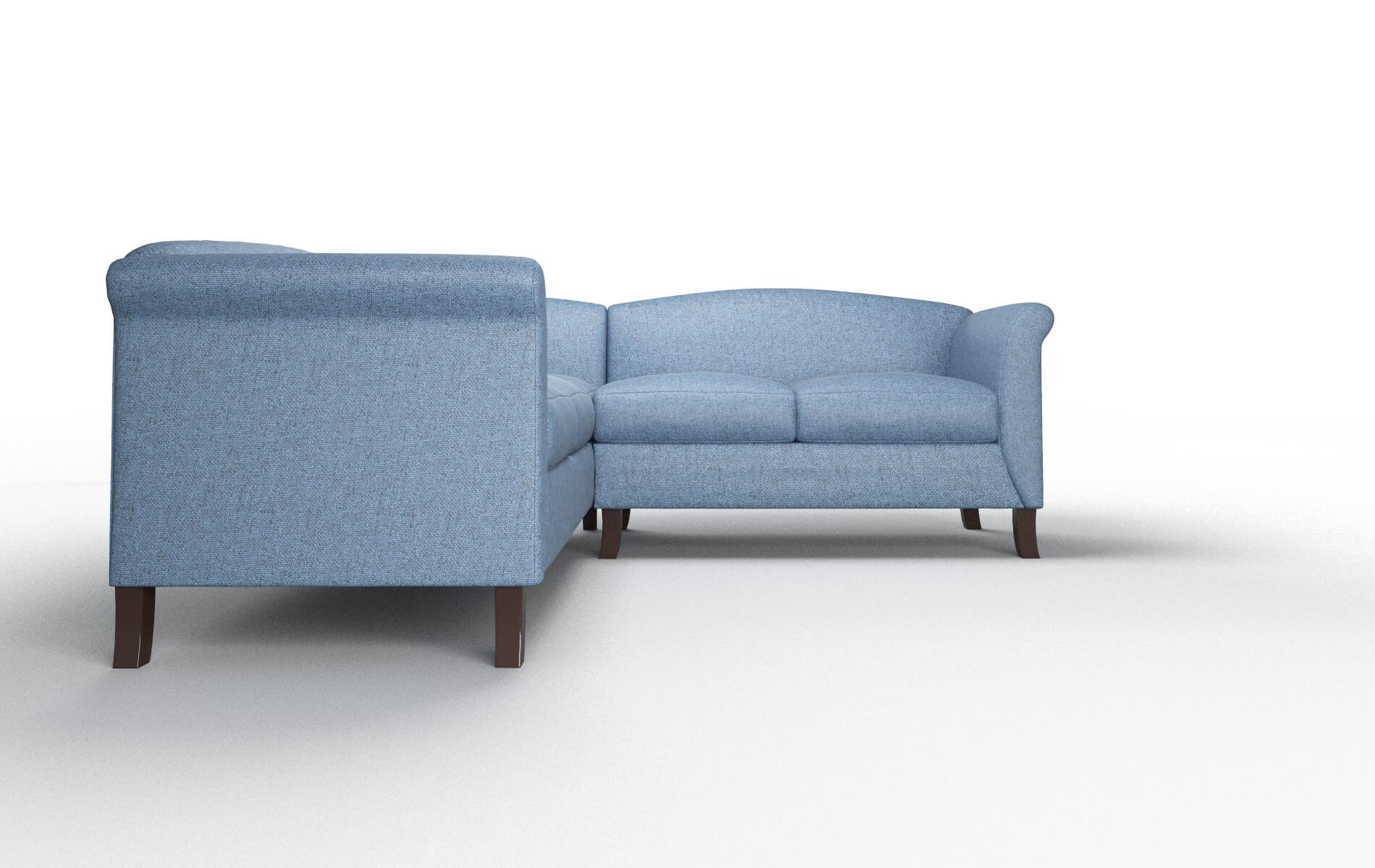 Crete Oceanside Marine Sectional espresso legs 2