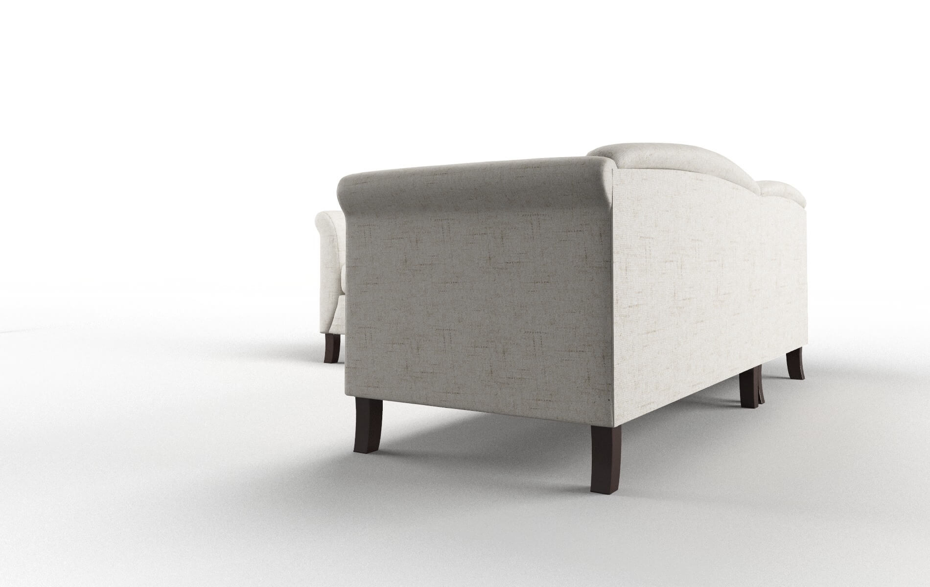 Crete Oceanside Natural Sectional espresso legs 4