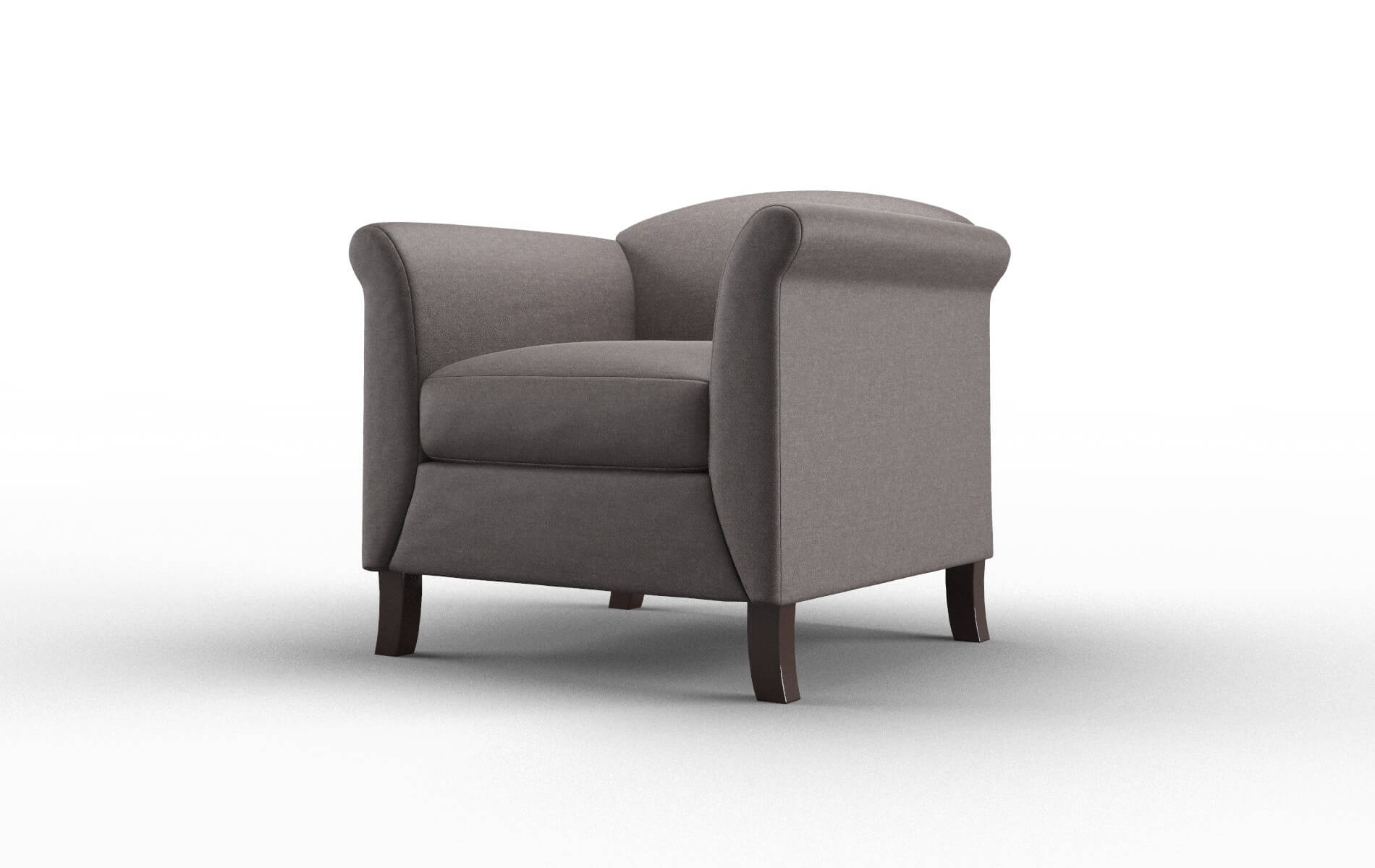 Crete Oscar Chocolate Chair espresso legs 4