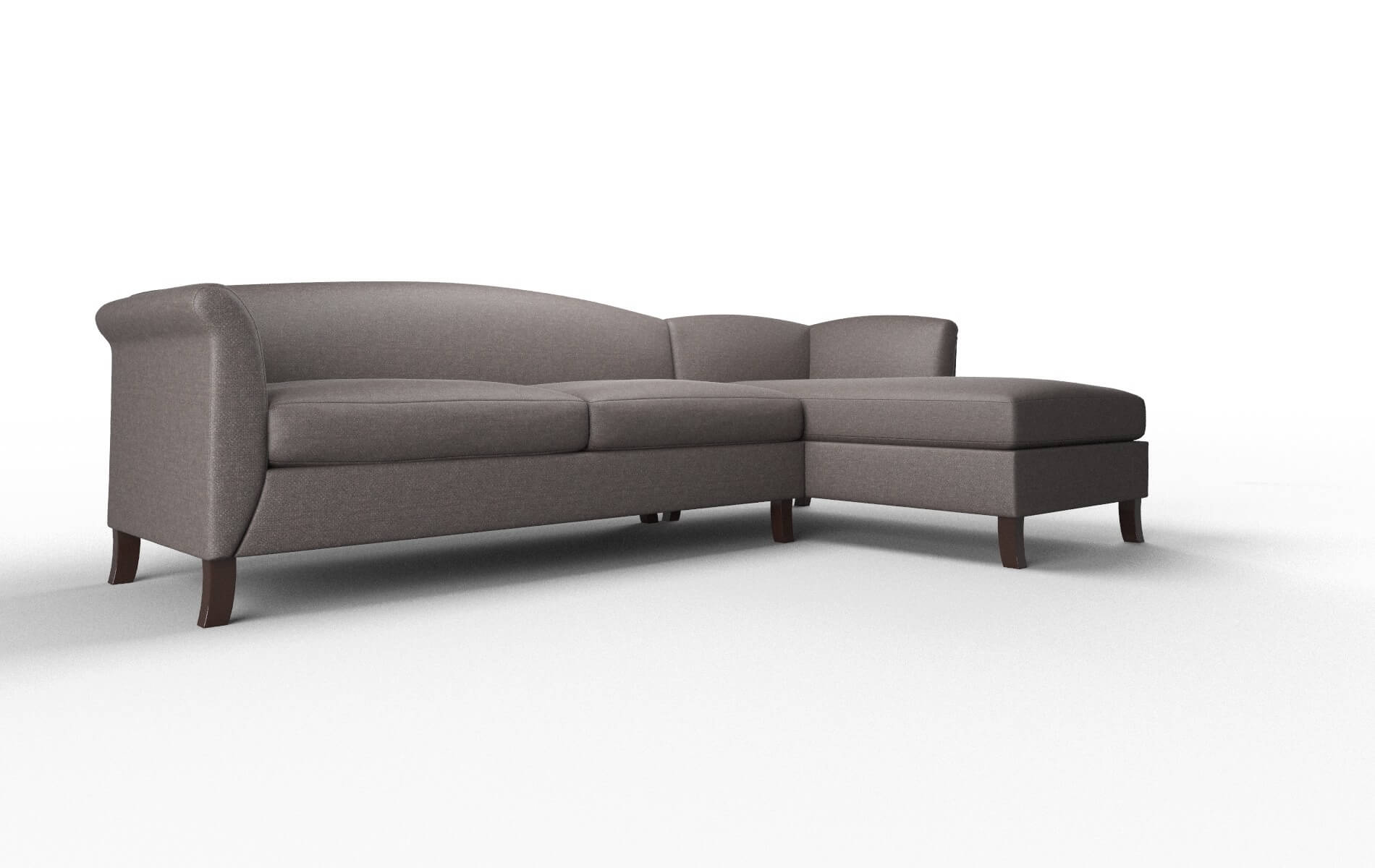 Crete Oscar Chocolate Panel espresso legs 2