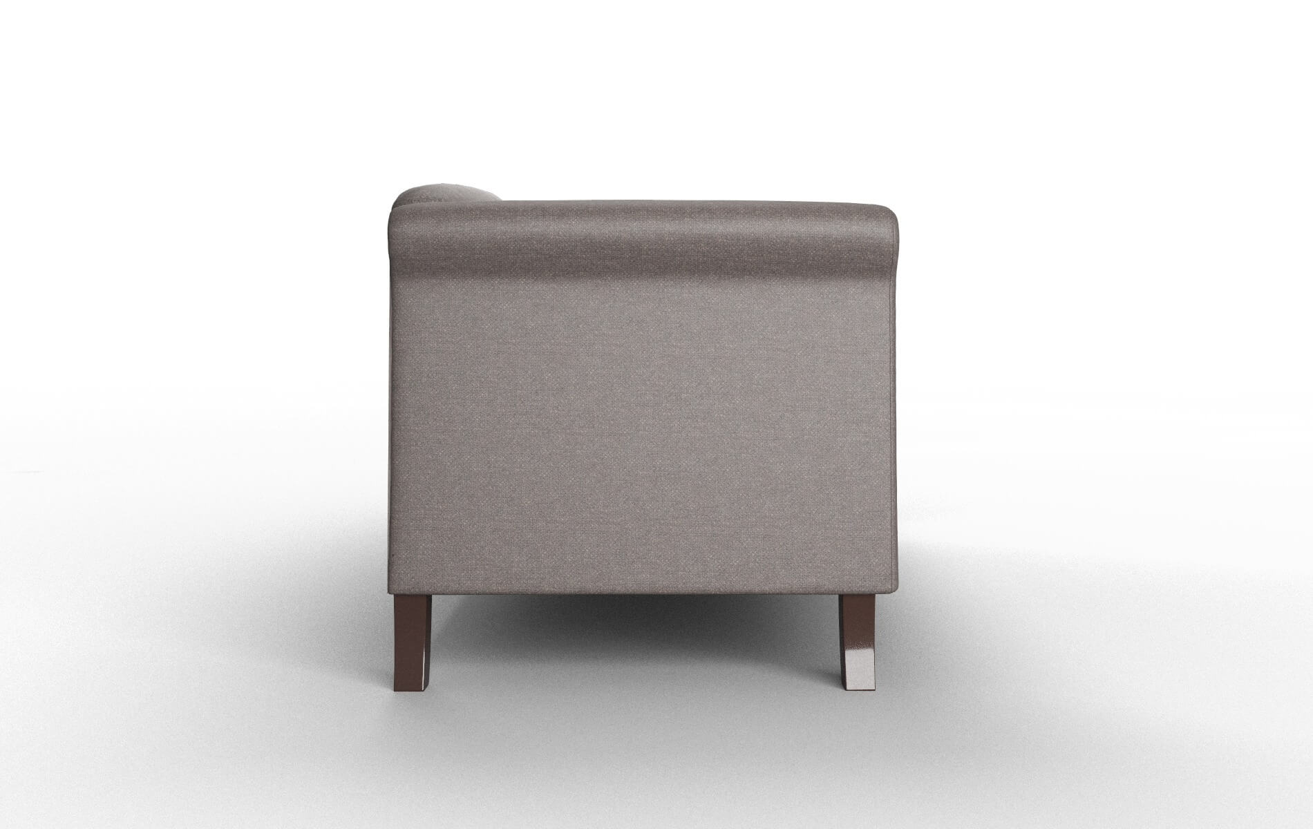 Crete Oscar Chocolate Sofa espresso legs 3