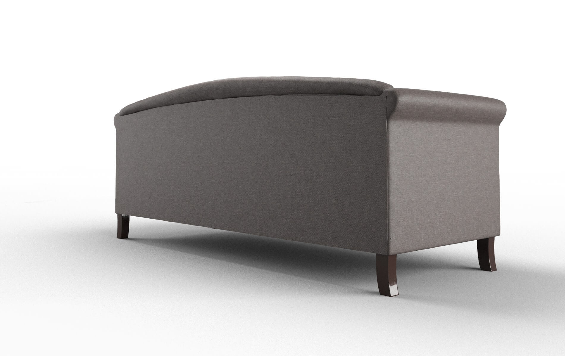 Crete Oscar Chocolate Sofa espresso legs 5