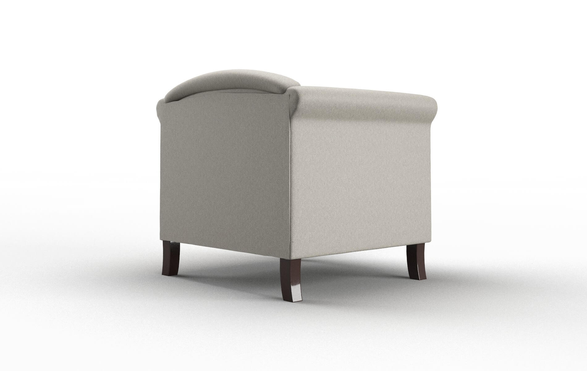 Crete Oscar Silver Chair espresso legs 5