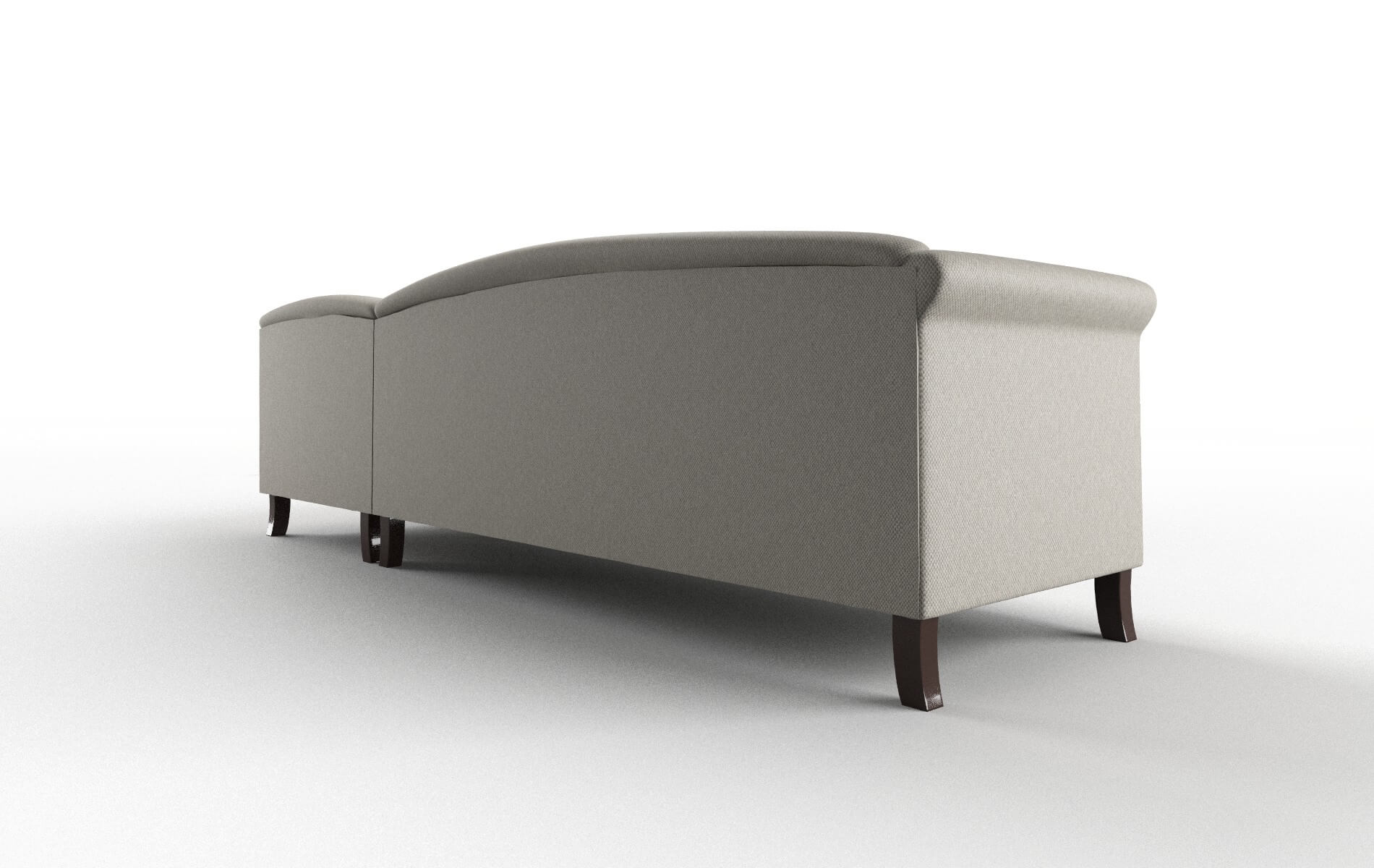 Crete Oscar Silver Panel espresso legs 5