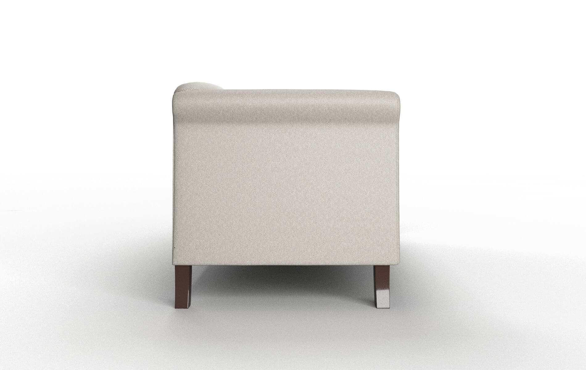 Crete Oscar Silver Sofa espresso legs 3