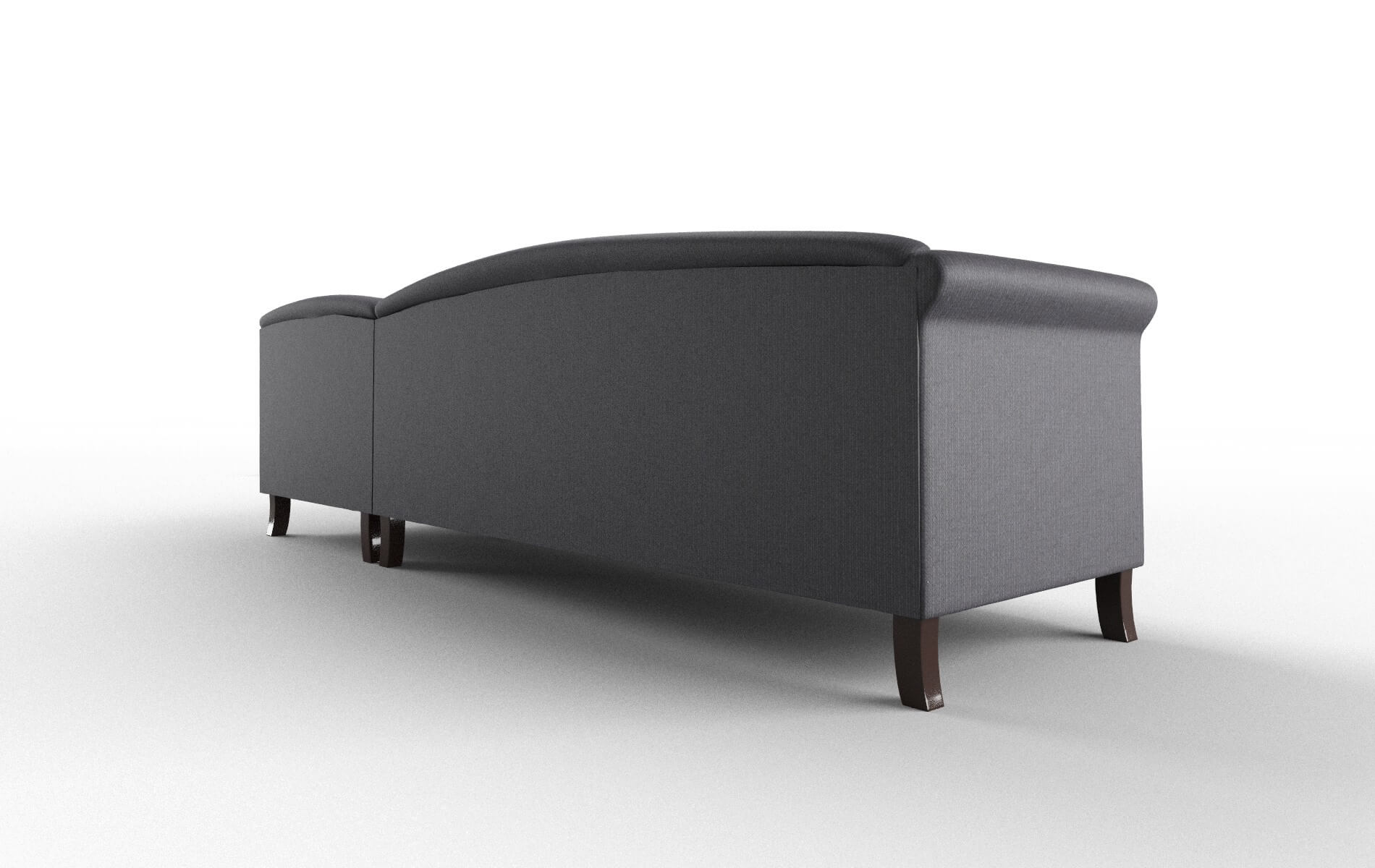 Crete Parker Charcoal Panel espresso legs 5