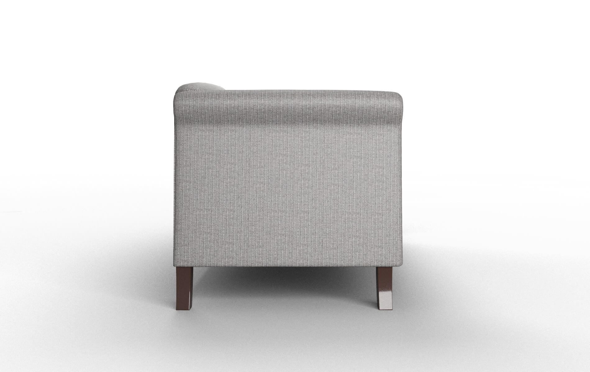 Crete Parker Graphite Sofa espresso legs 3