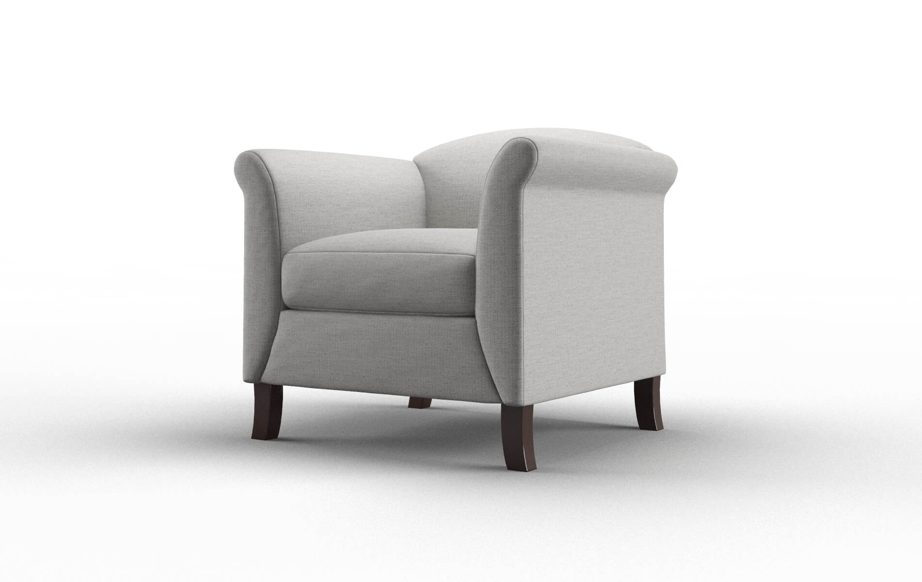 Crete Parker Silver Chair espresso legs 4