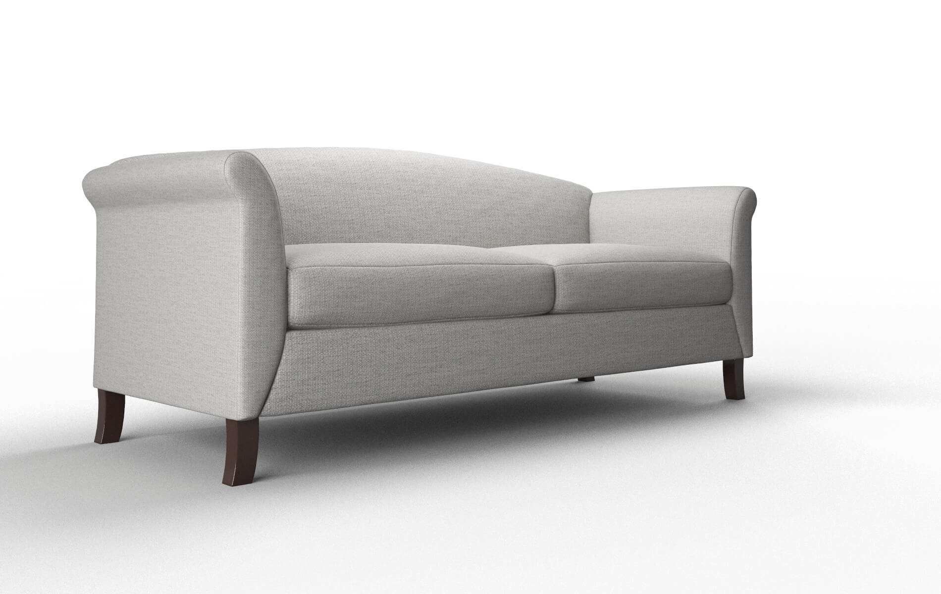 Crete Parker Silver Sofa espresso legs 2