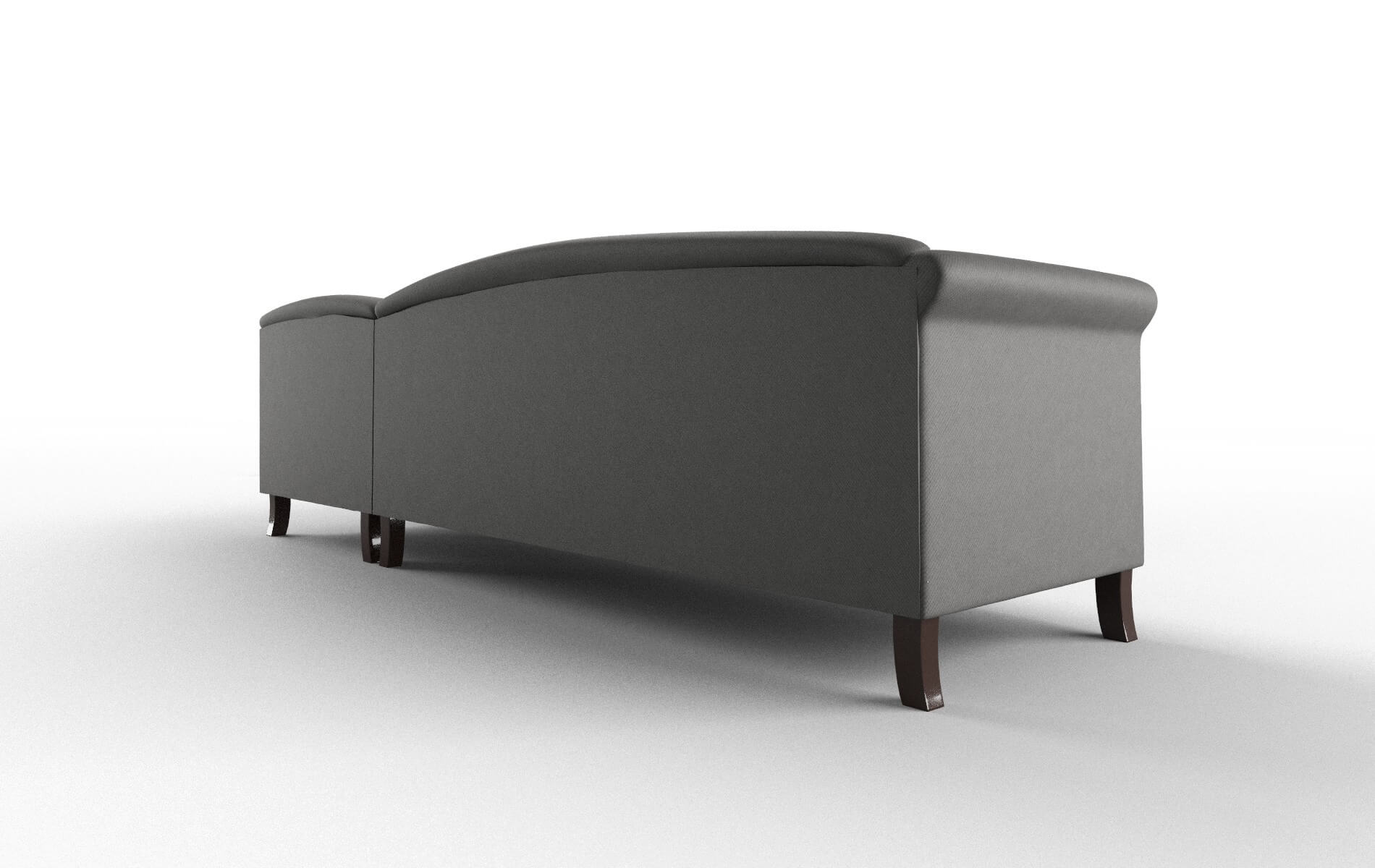 Crete Rocket Charcoal Panel espresso legs 5