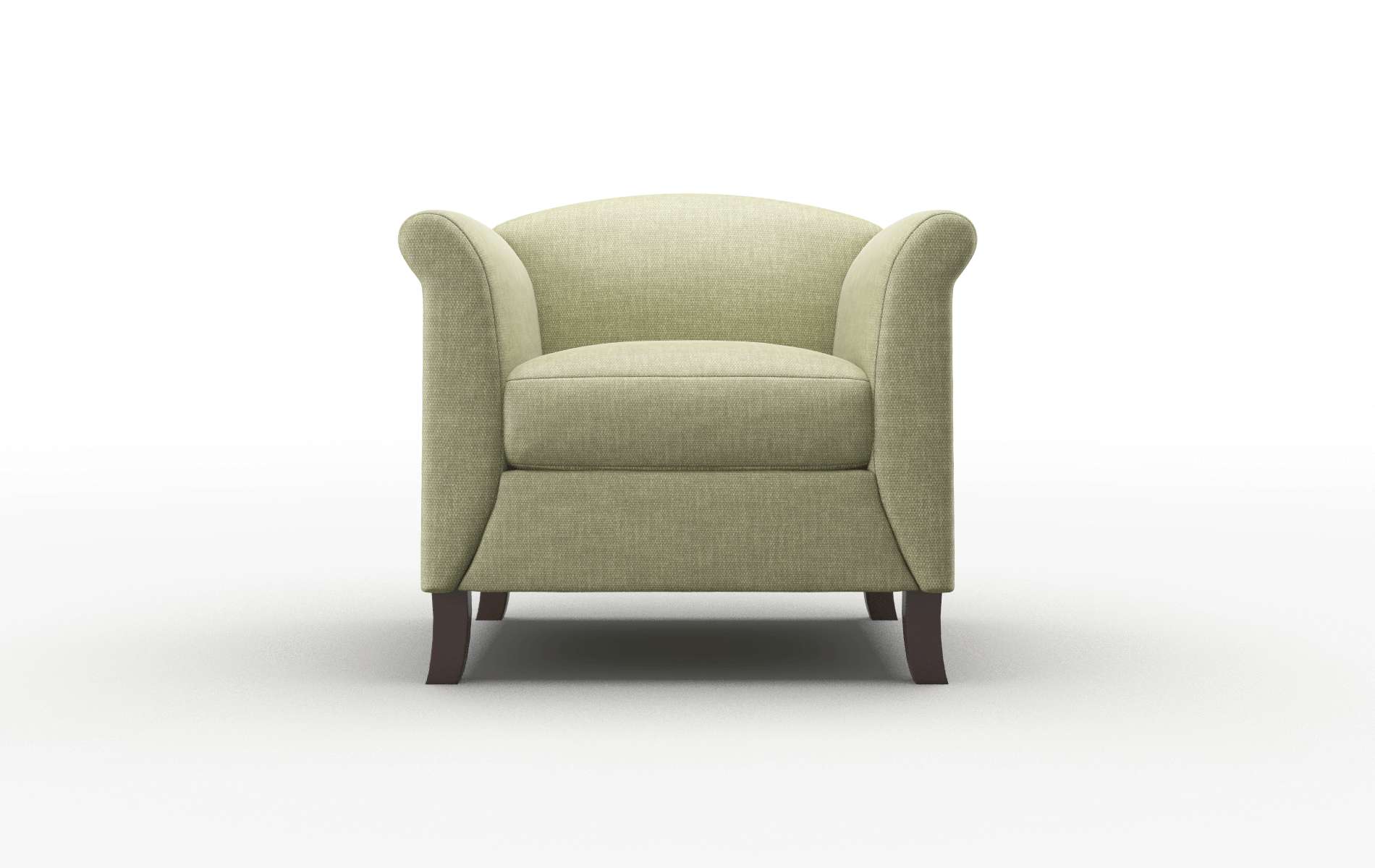 Crete Rocket Evergreen chair espresso legs