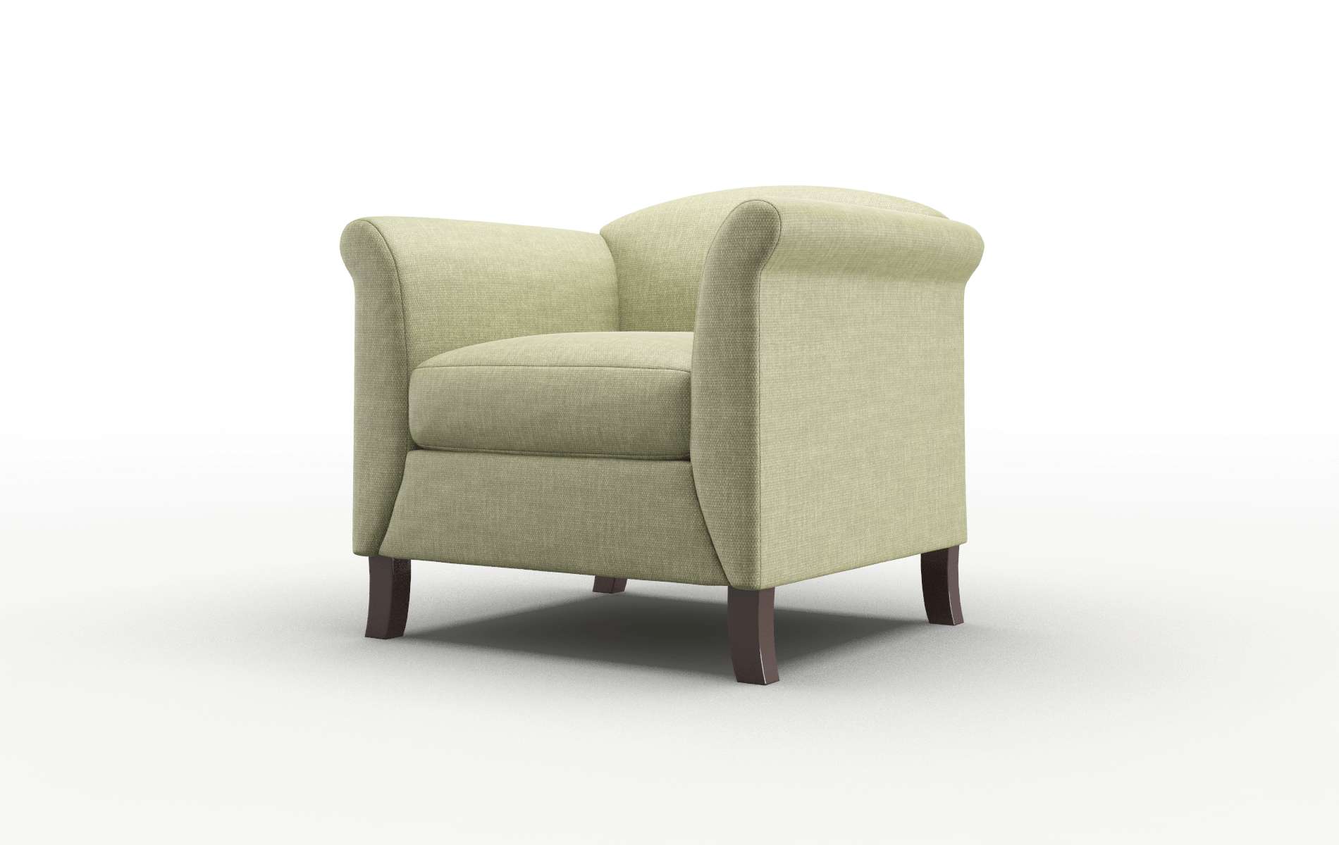 Crete Rocket Evergreen Chair espresso legs 4