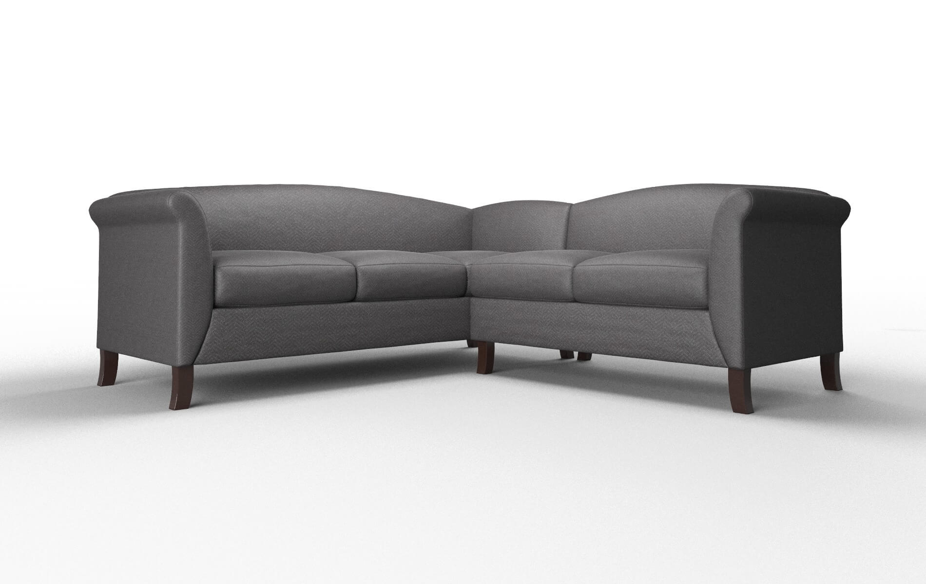 Crete Royale Eclipse Sectional espresso legs 1