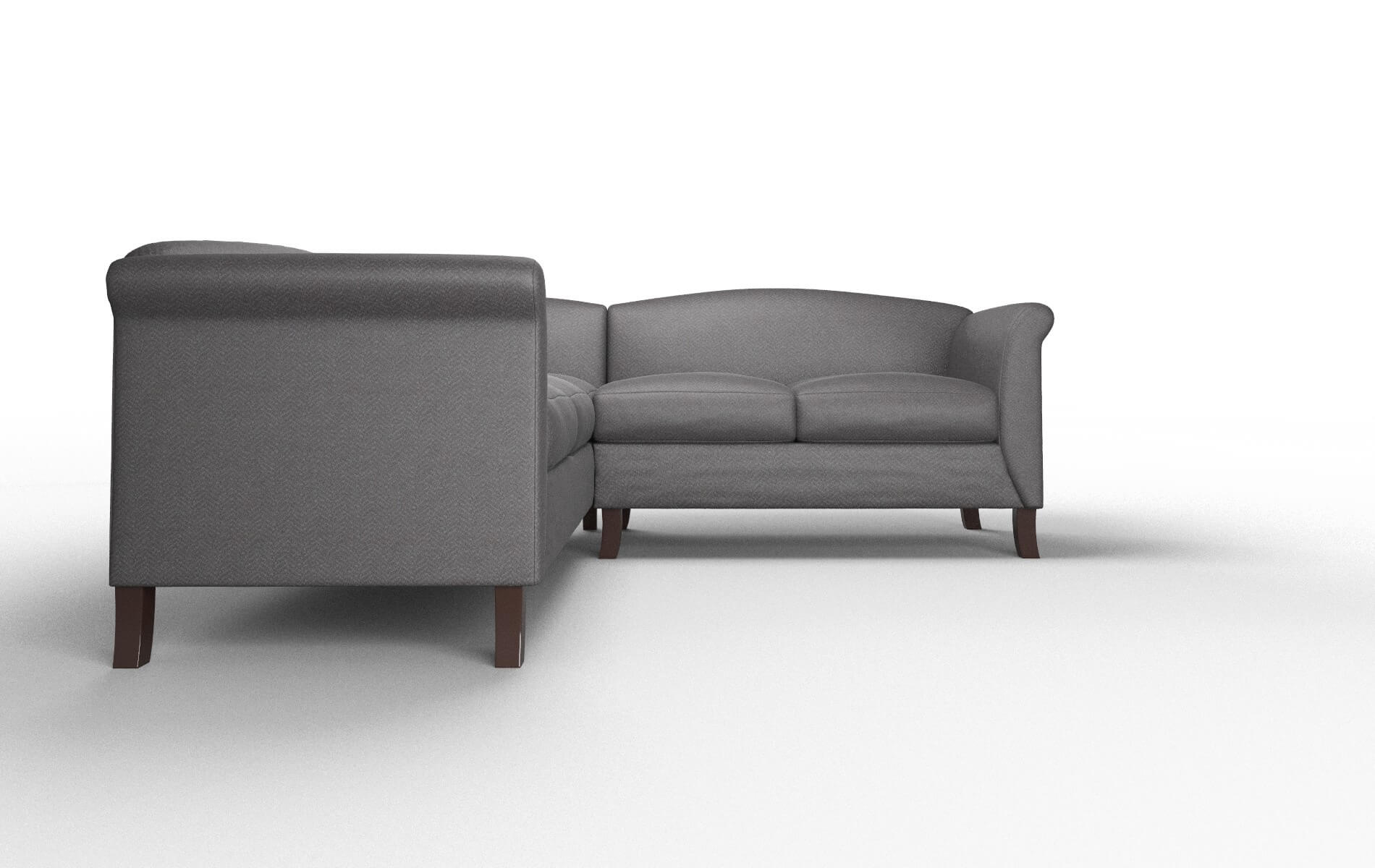 Crete Royale Eclipse Sectional espresso legs 2
