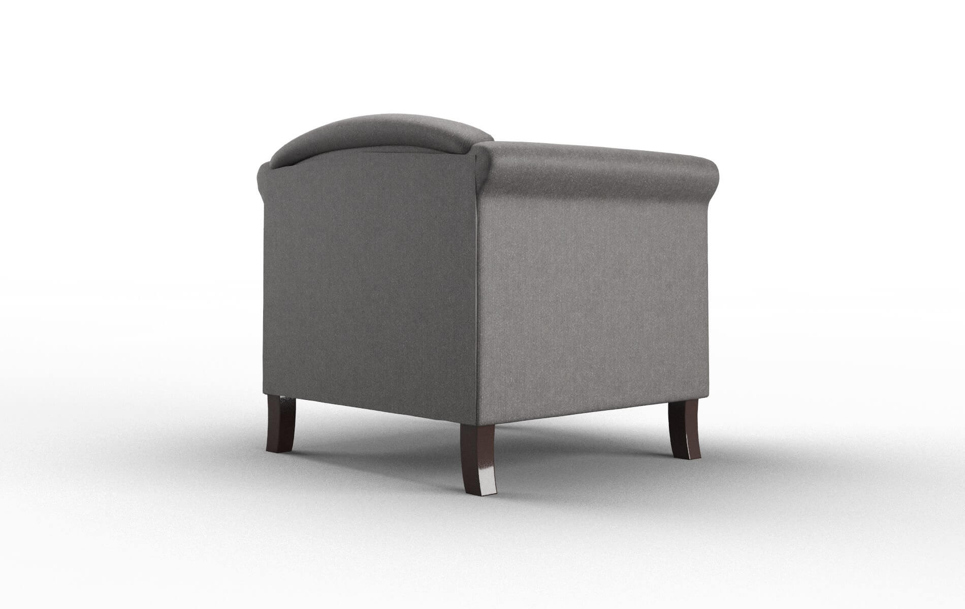 Crete Sasha Grey Chair espresso legs 5