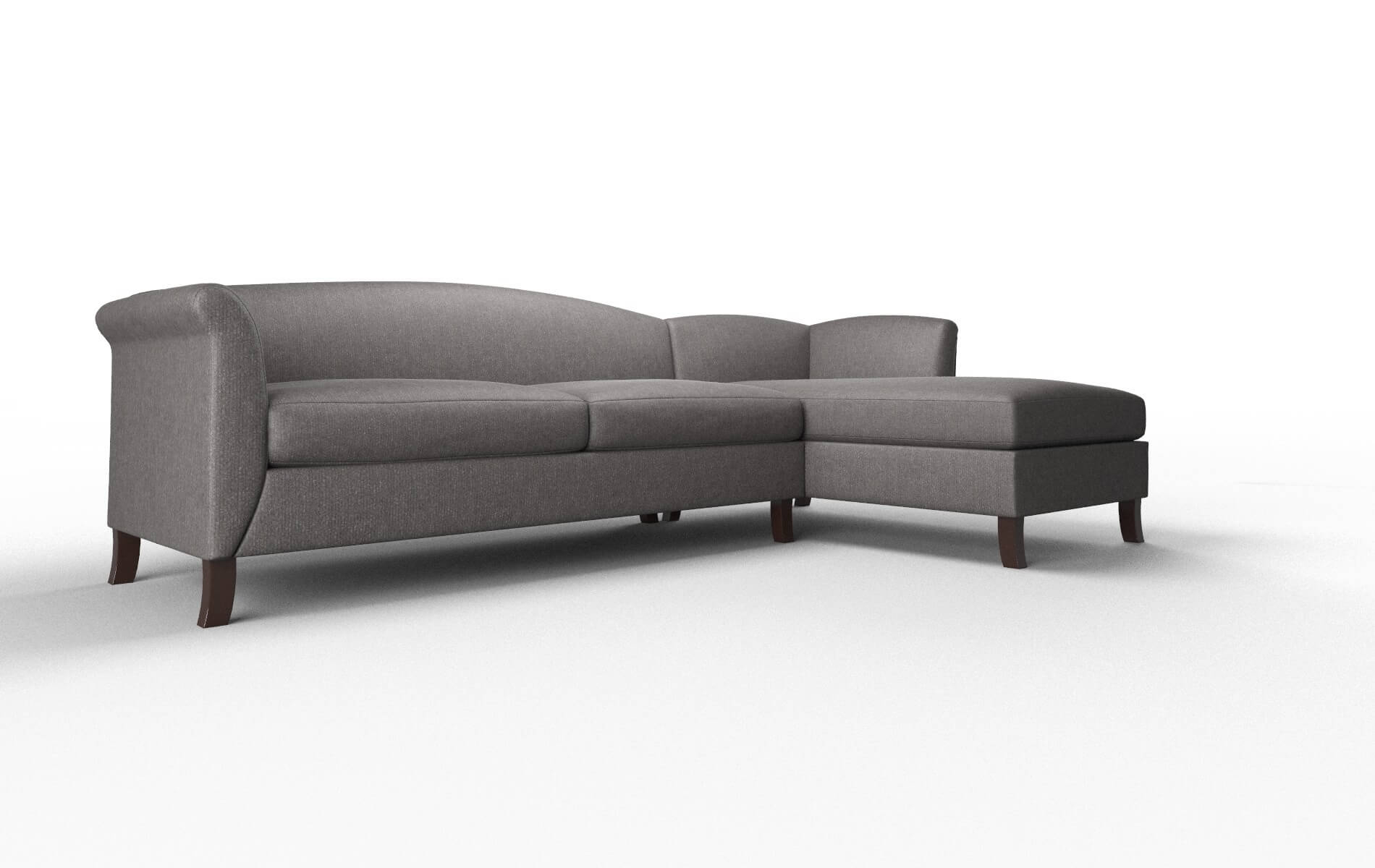 Crete Sasha Grey Panel espresso legs 2