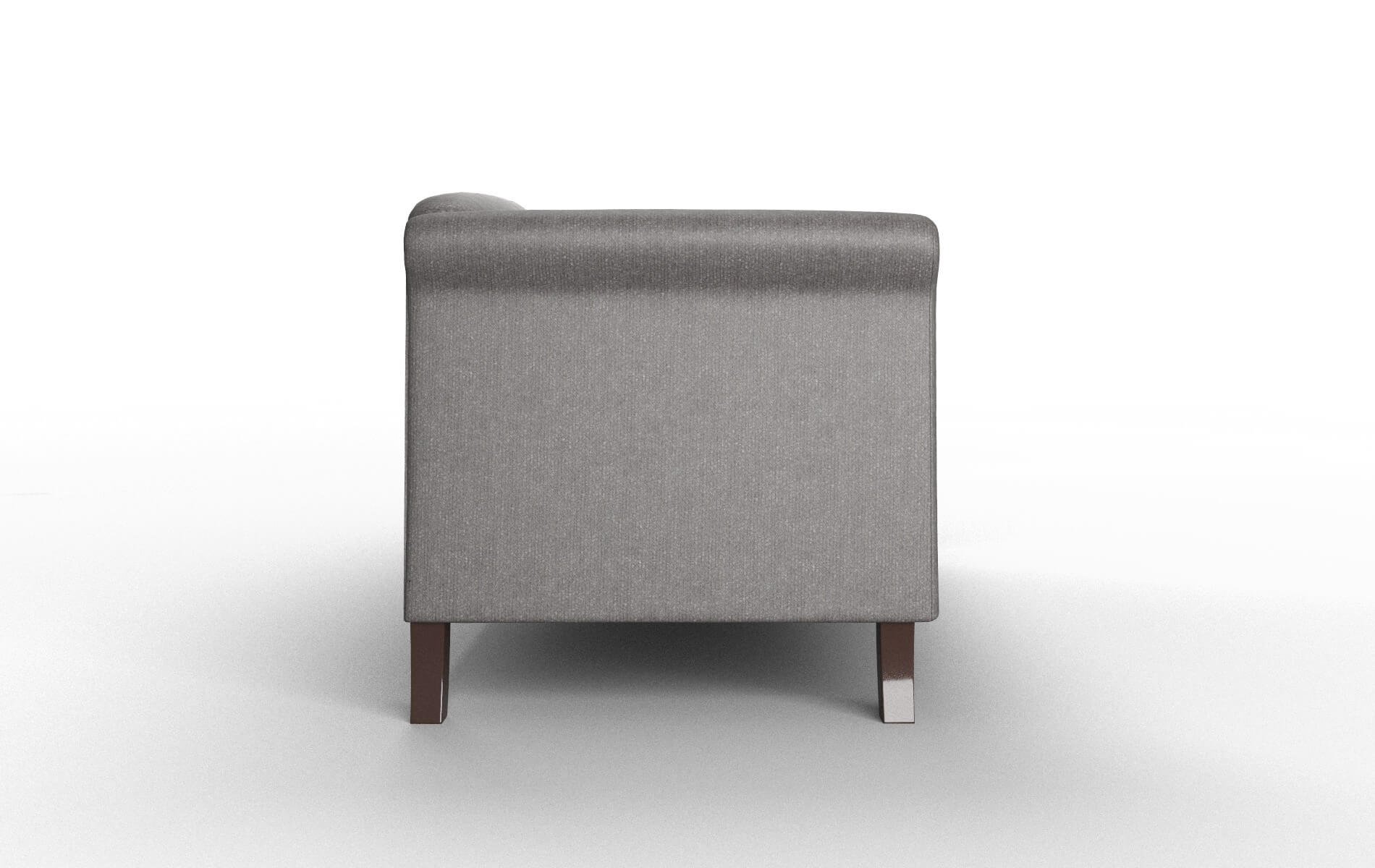 Crete Sasha Grey Sofa espresso legs 3