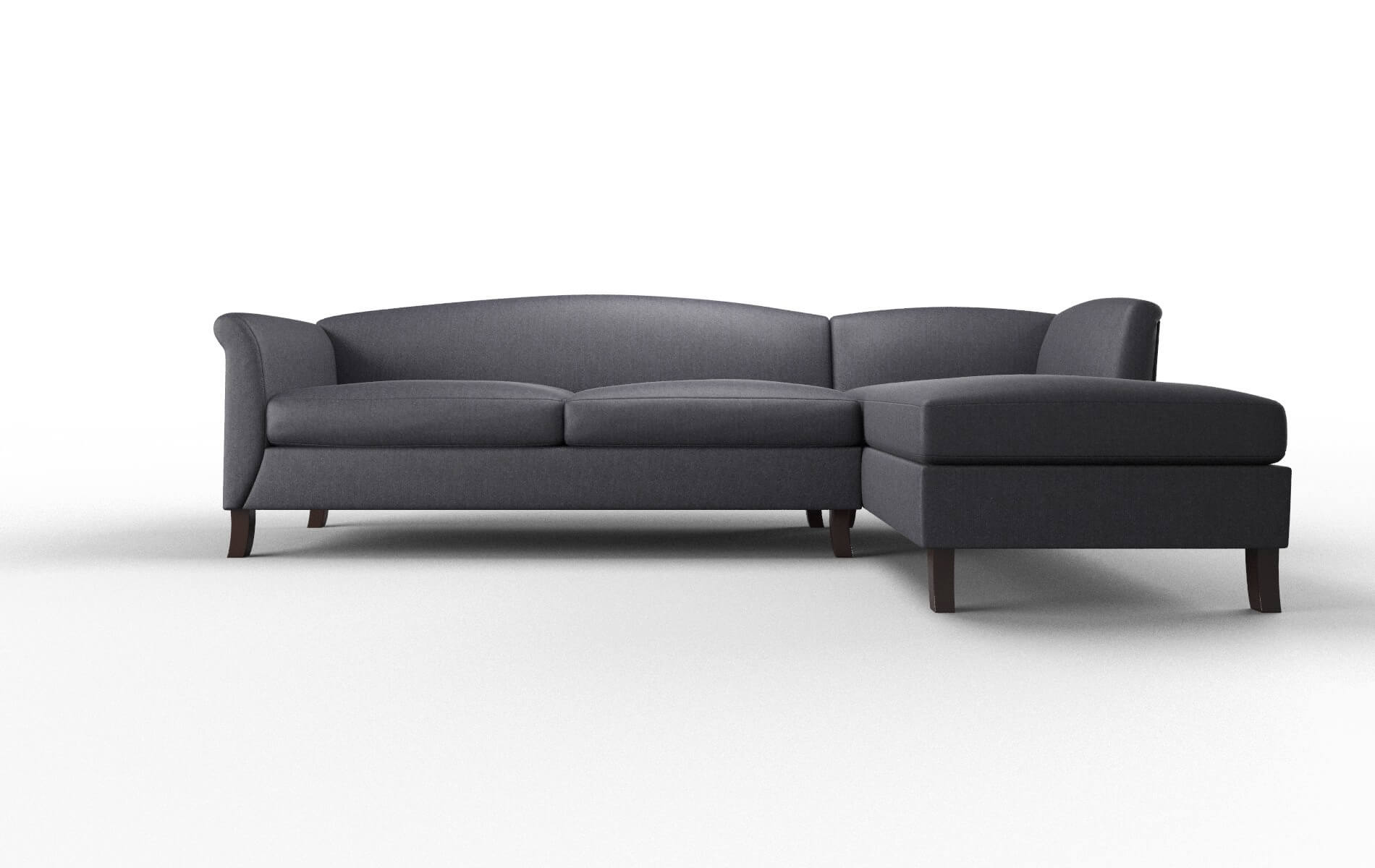 Crete Sasha navy Panel Espresso Legs  1