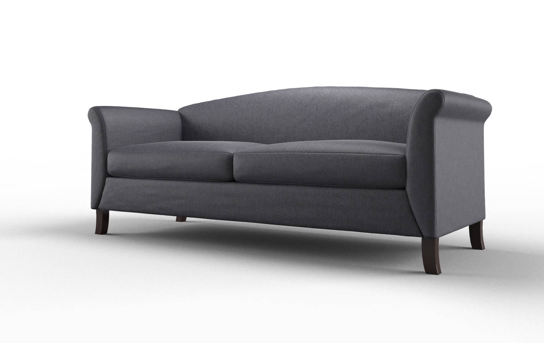 Crete Sasha Navy Sofa espresso legs 4
