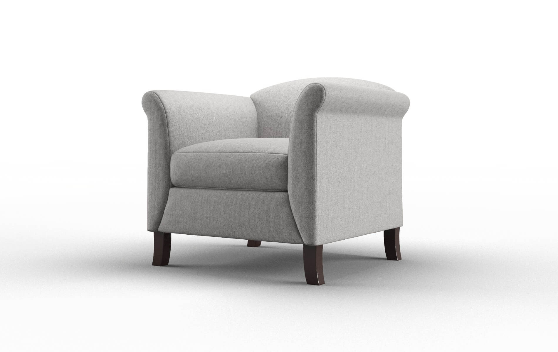 Crete Sasha Silver Chair espresso legs 4