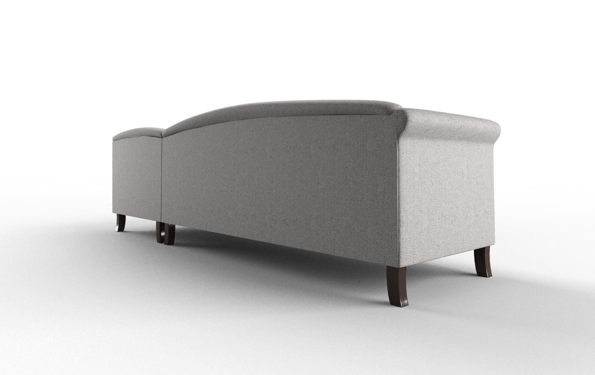 Crete Sasha Silver Panel espresso legs 5