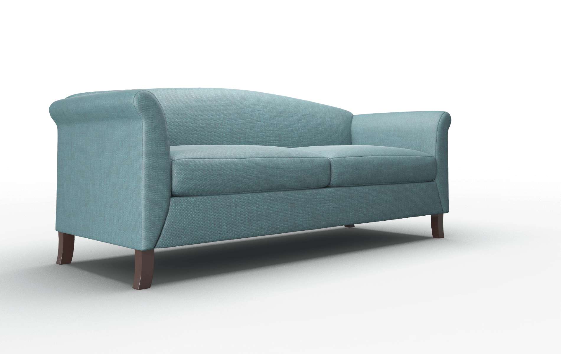 Crete Simplex Blue_moon Sofa espresso legs 2
