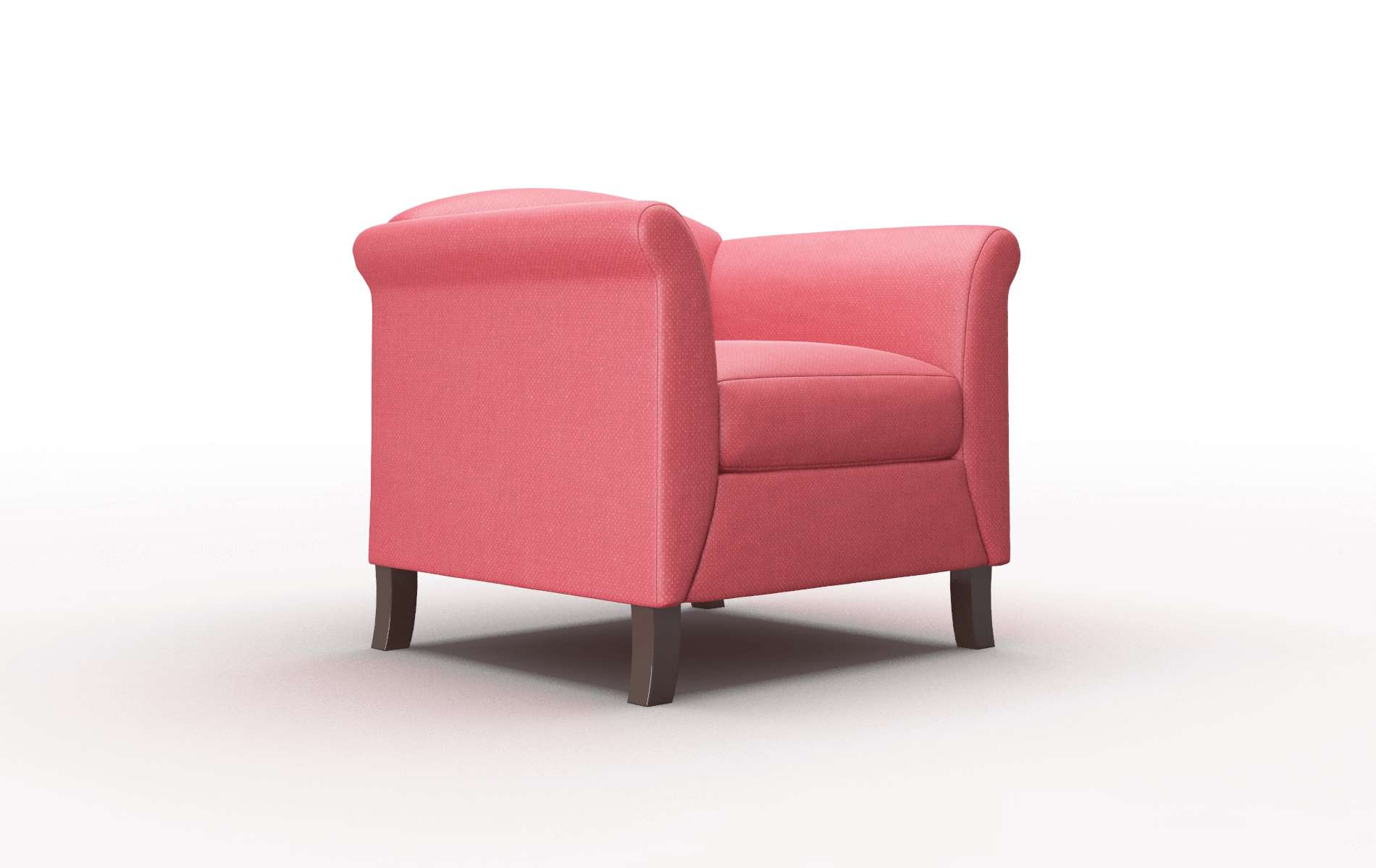 Crete Sorrento Berry Chair espresso legs 2