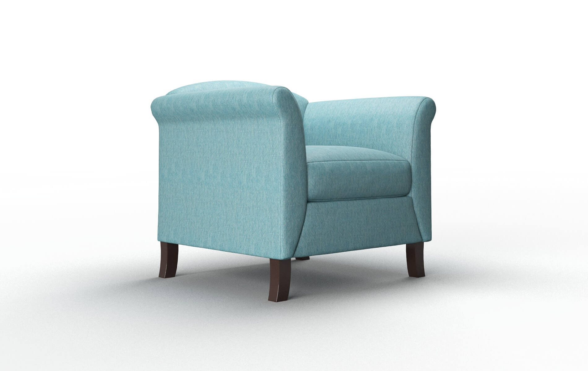 Crete Sorrento Denim Chair espresso legs 2