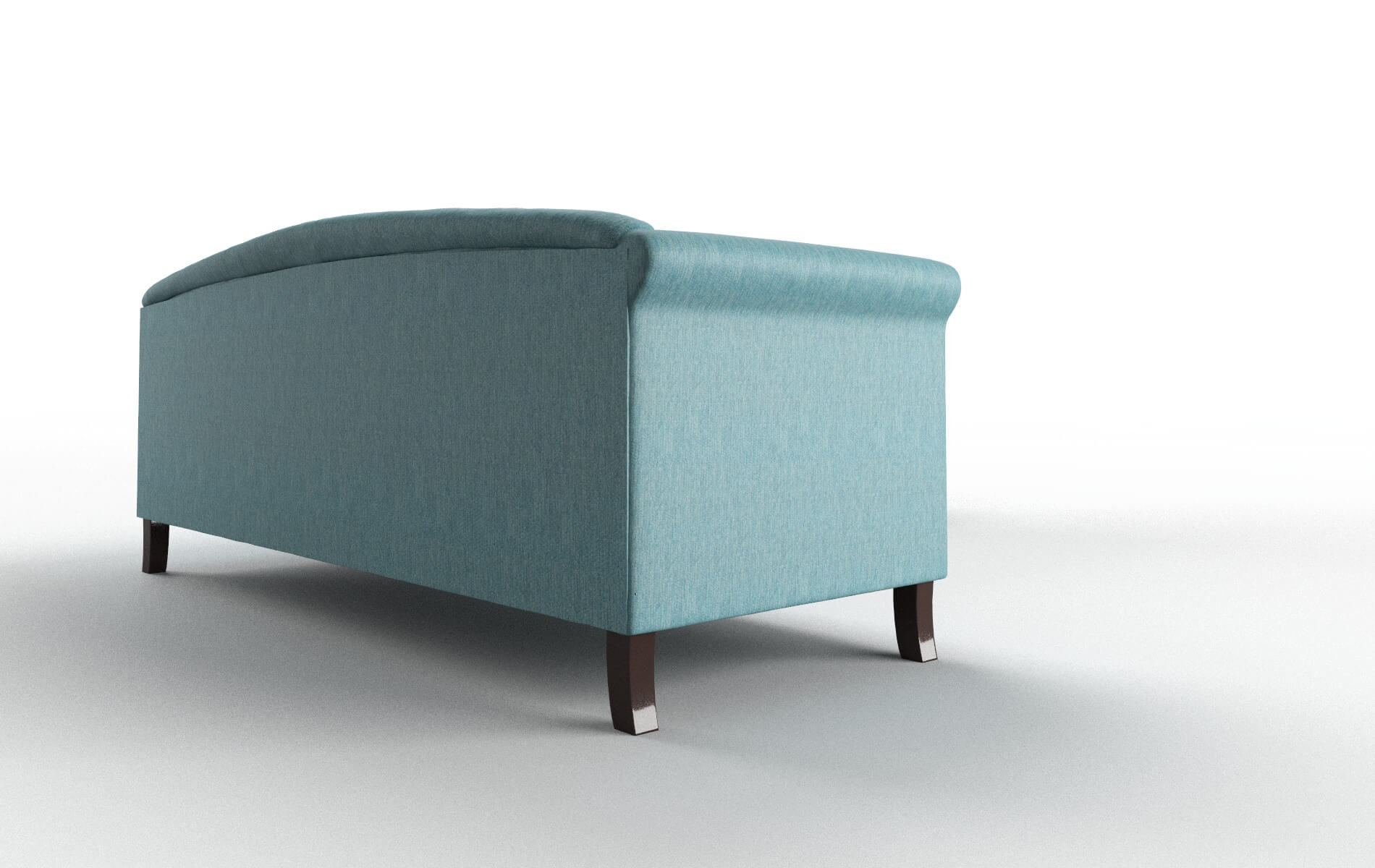 Crete Sorrento Denim Sectional espresso legs 3