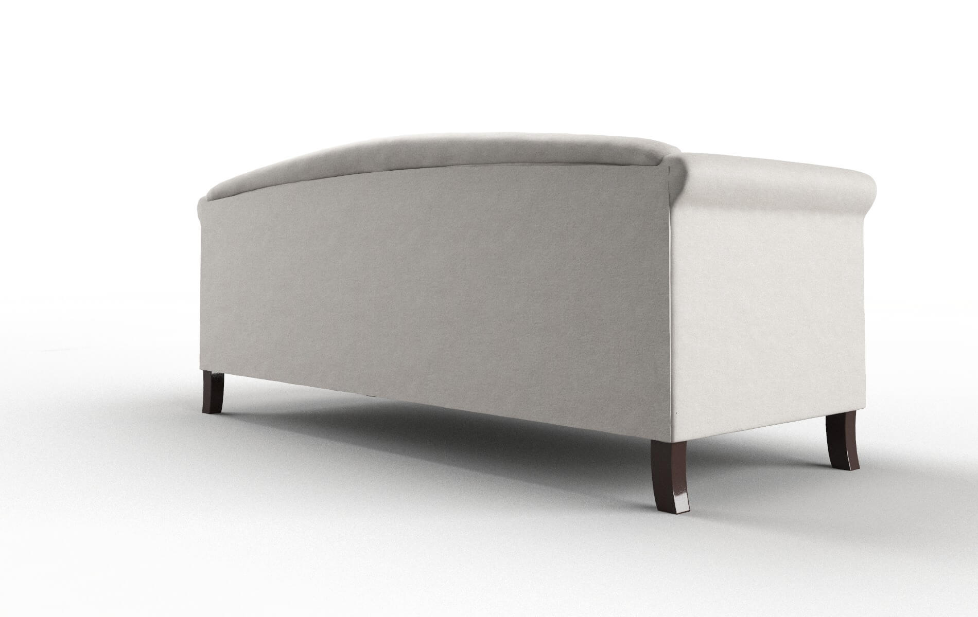 Crete Suave Dove Sofa espresso legs 5