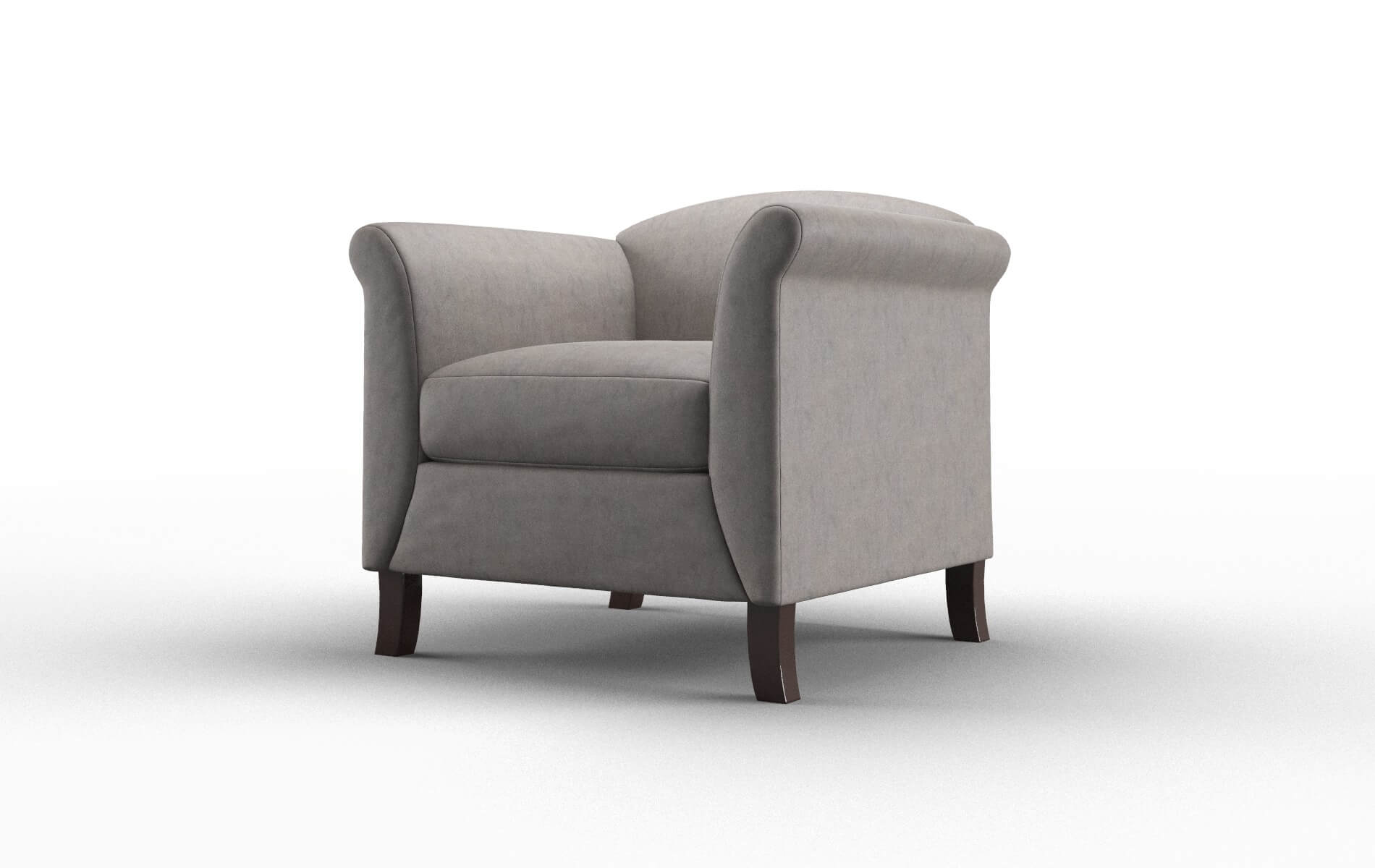 Crete Suave Slate Chair espresso legs 4