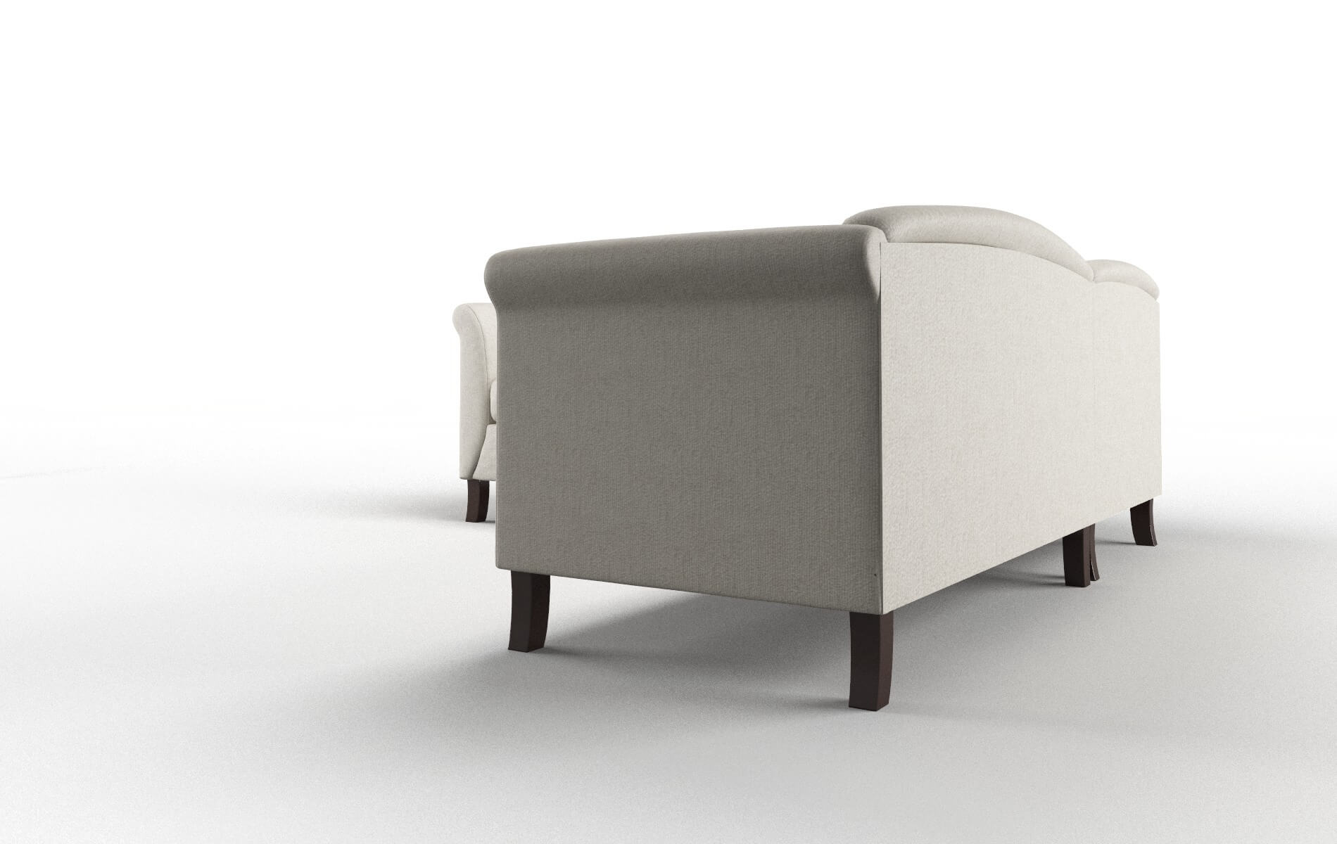 Crete Terrain Natural Sectional espresso legs 4