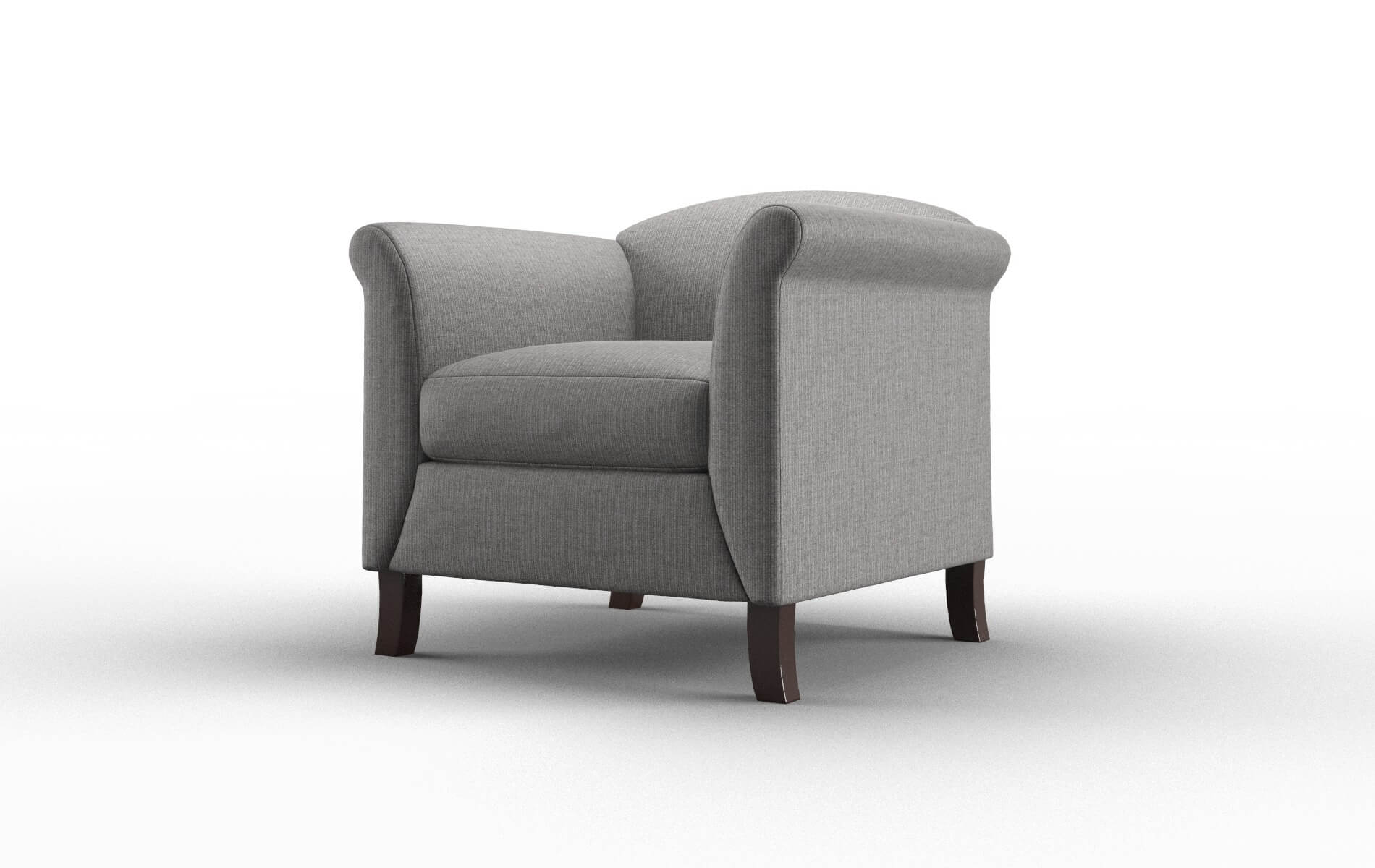 Crete Terrain Oatmeal Chair espresso legs 4