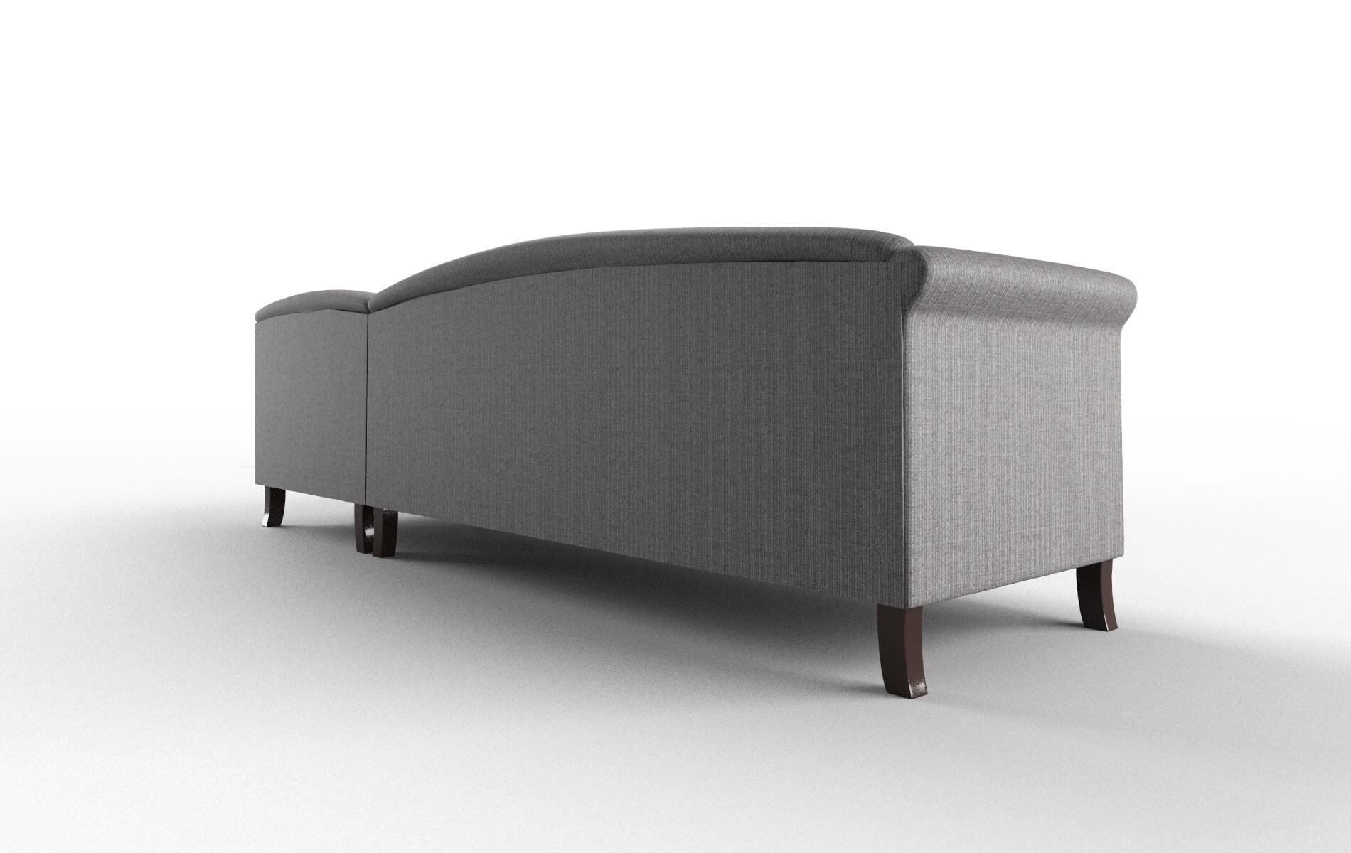 Crete Terrain Oatmeal Panel espresso legs 5