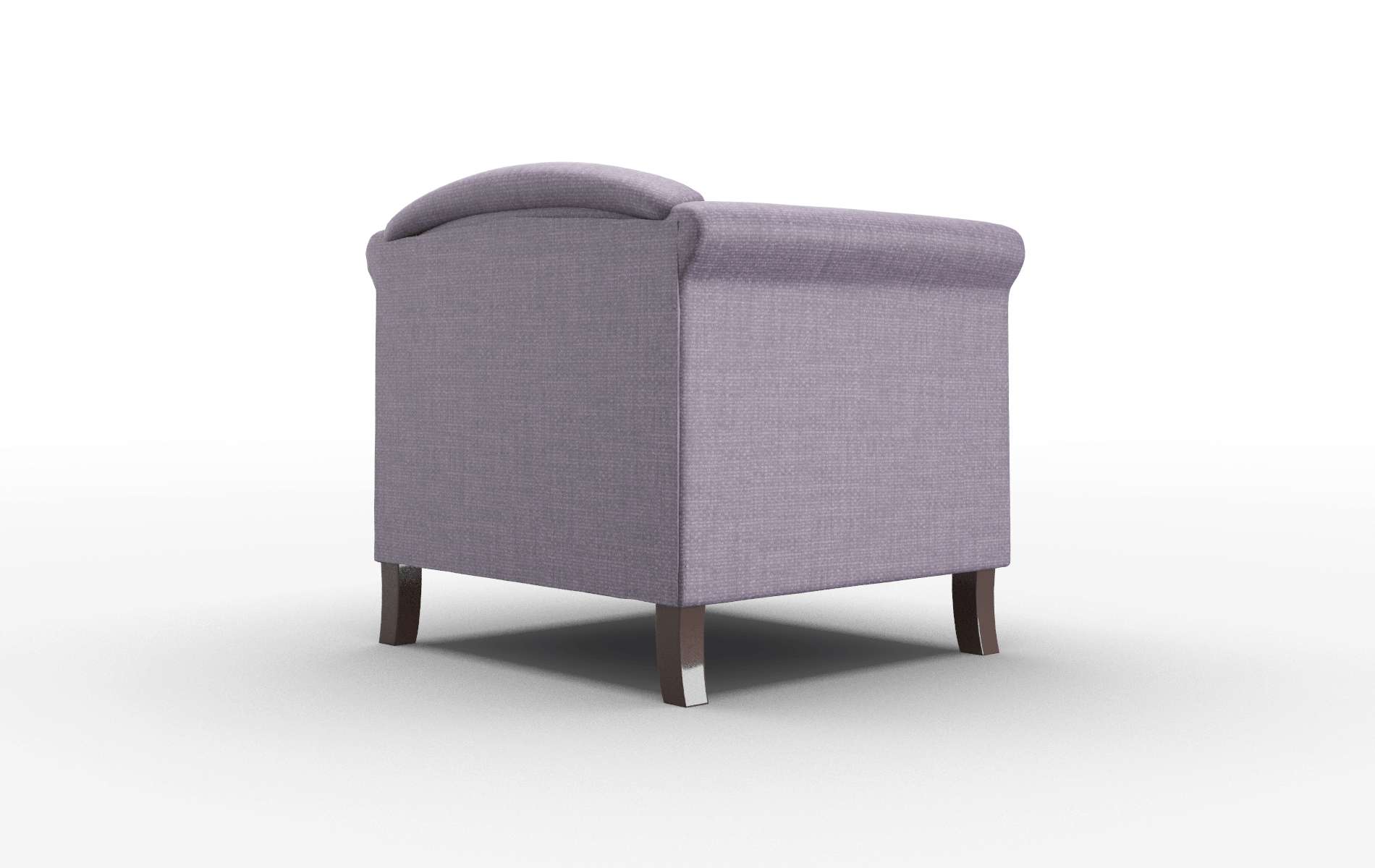 Crete Tess Blackberry Chair espresso legs 5