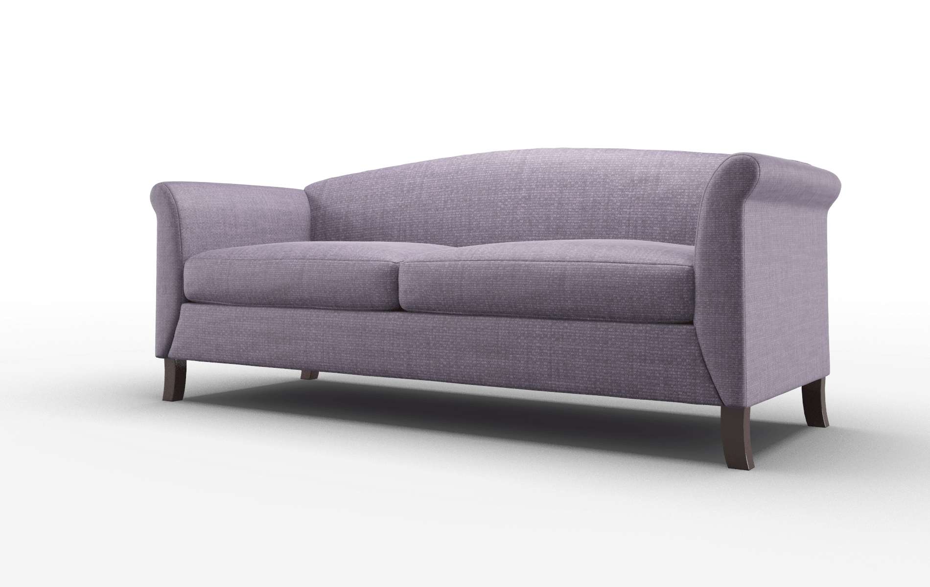 Crete Tess Blackberry Sofa espresso legs 4