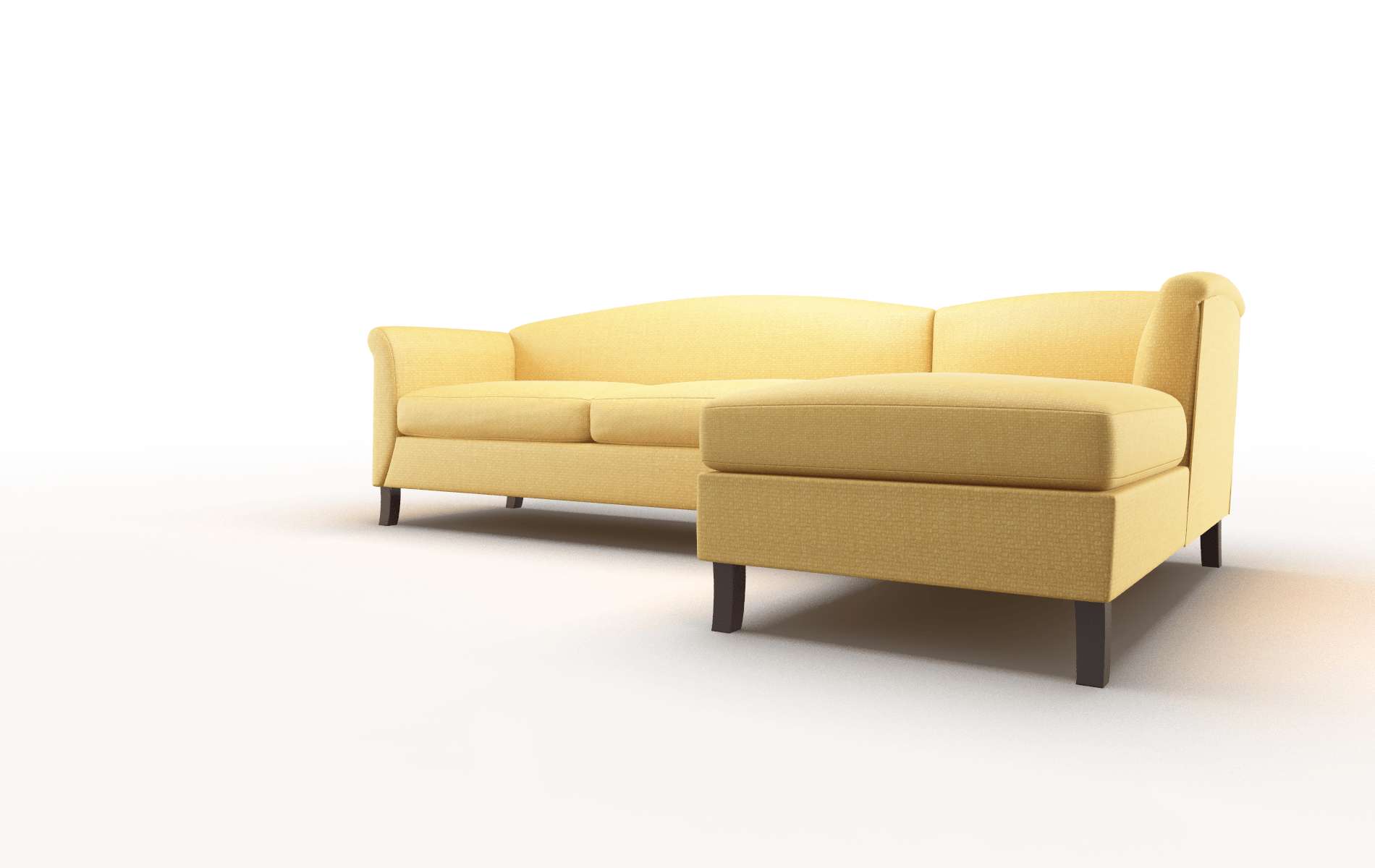 Crete Tess Turmeric Panel espresso legs 4