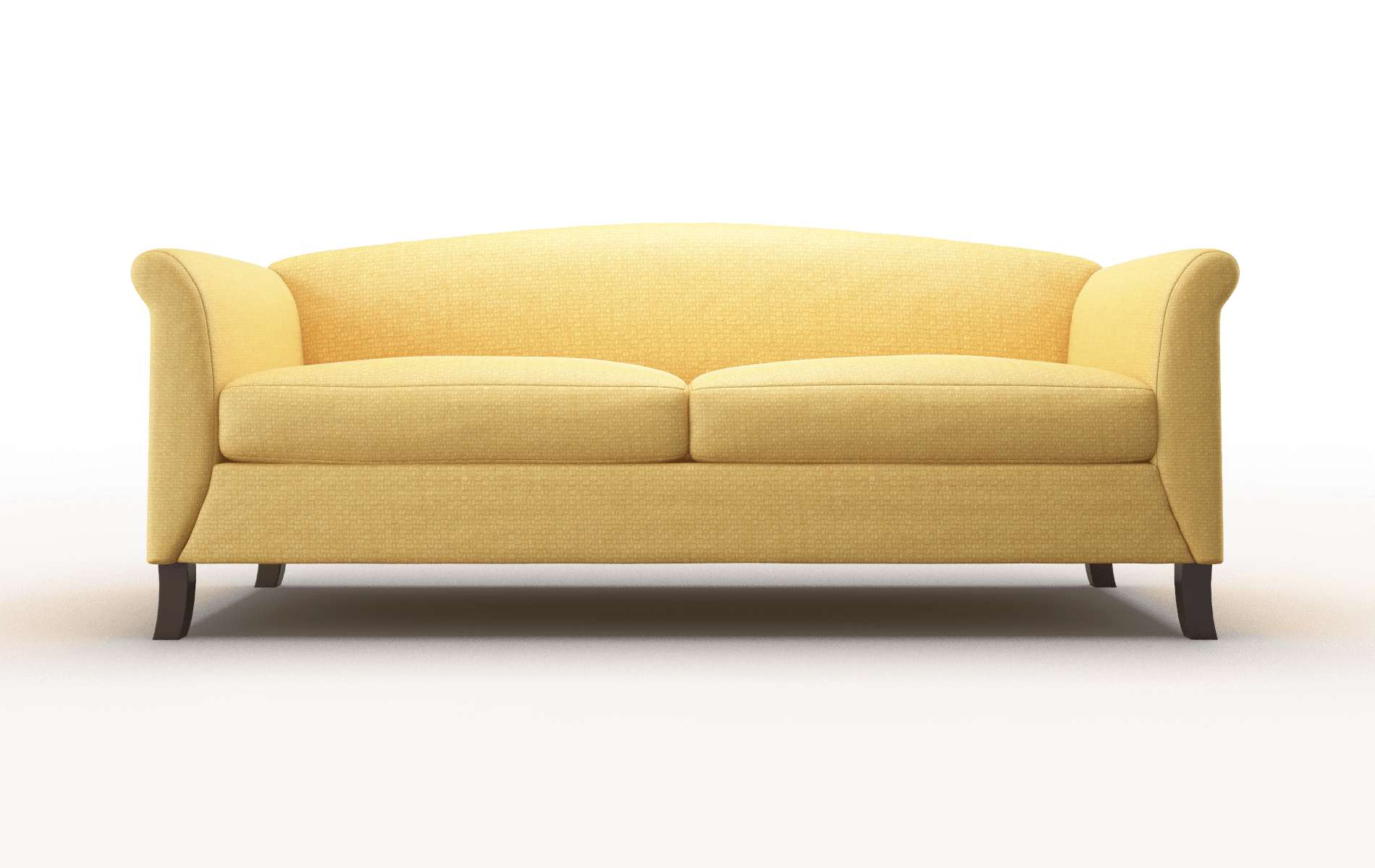 Crete Tess turmeric Sofa Espresso Legs  1
