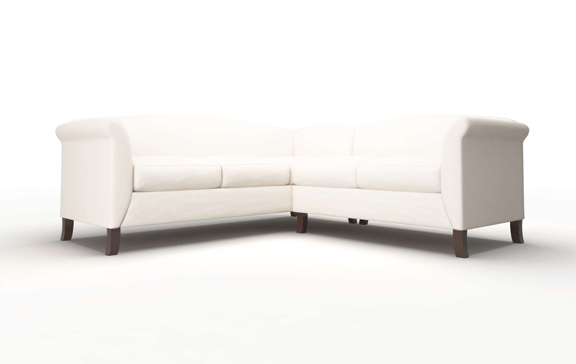 Crete Urban_d Snow Sectional espresso legs 1