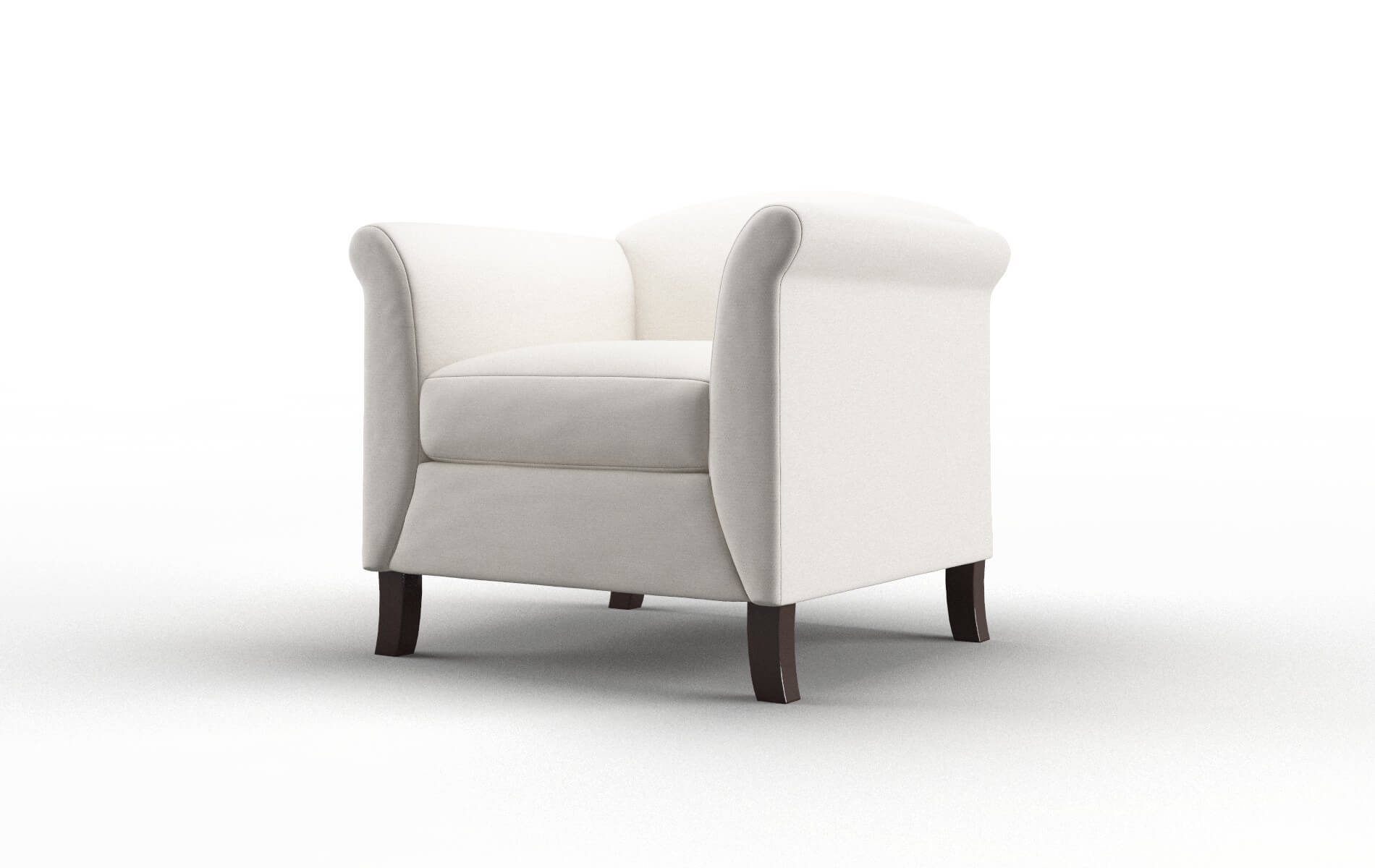 Crete Venice Eggshell Chair espresso legs 4