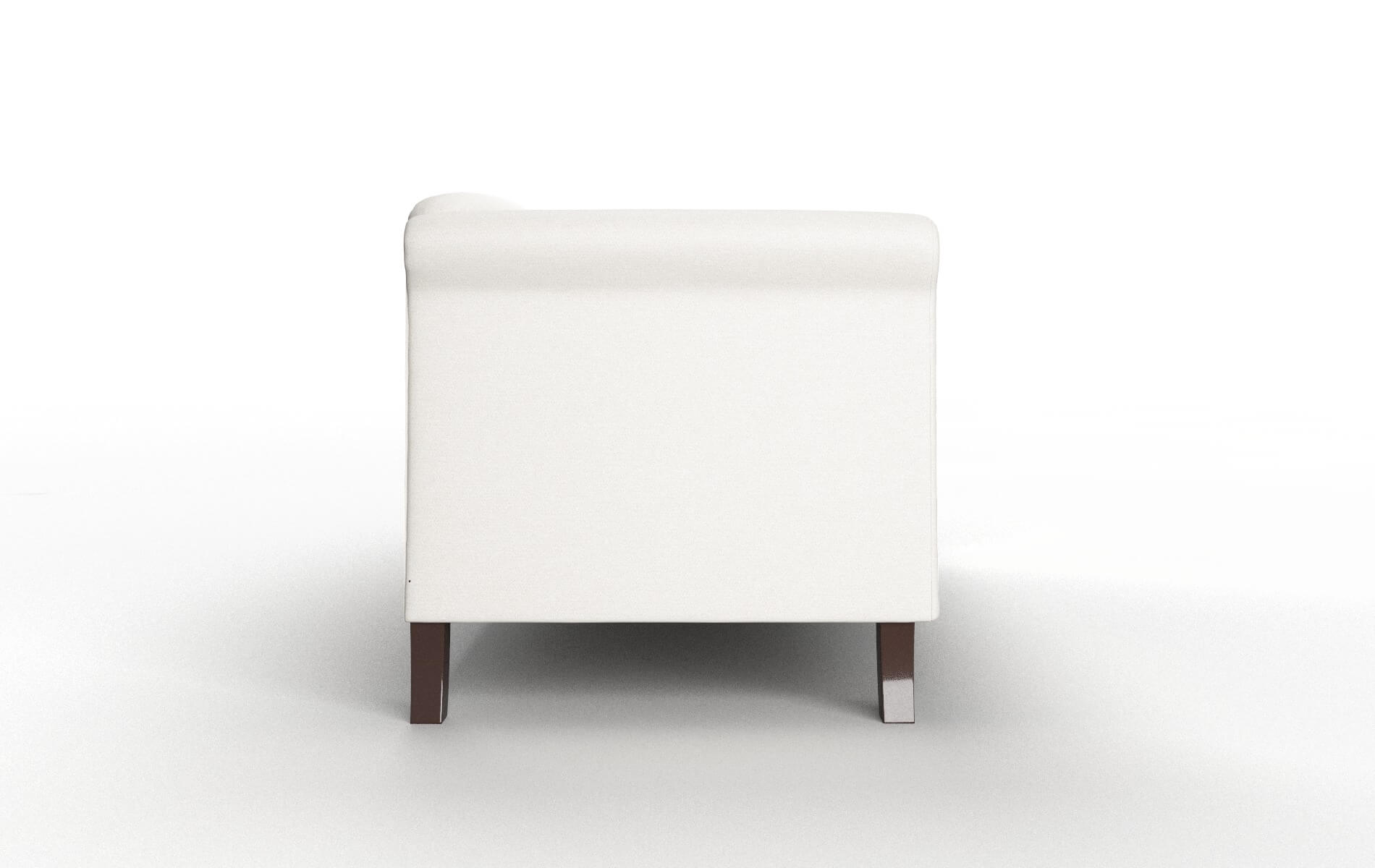 Crete Venice Eggshell Sofa espresso legs 3