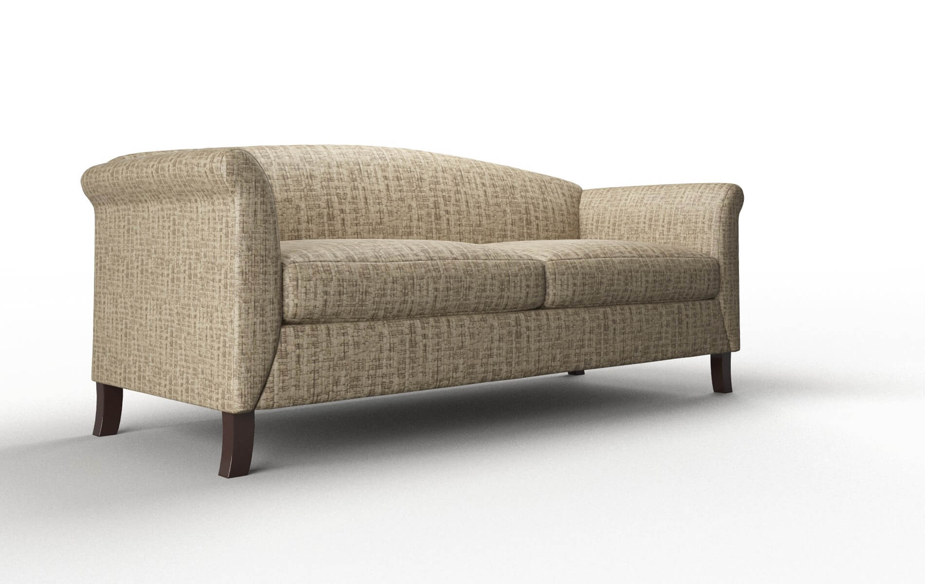 Crete Venus Mocha Sofa espresso legs 2