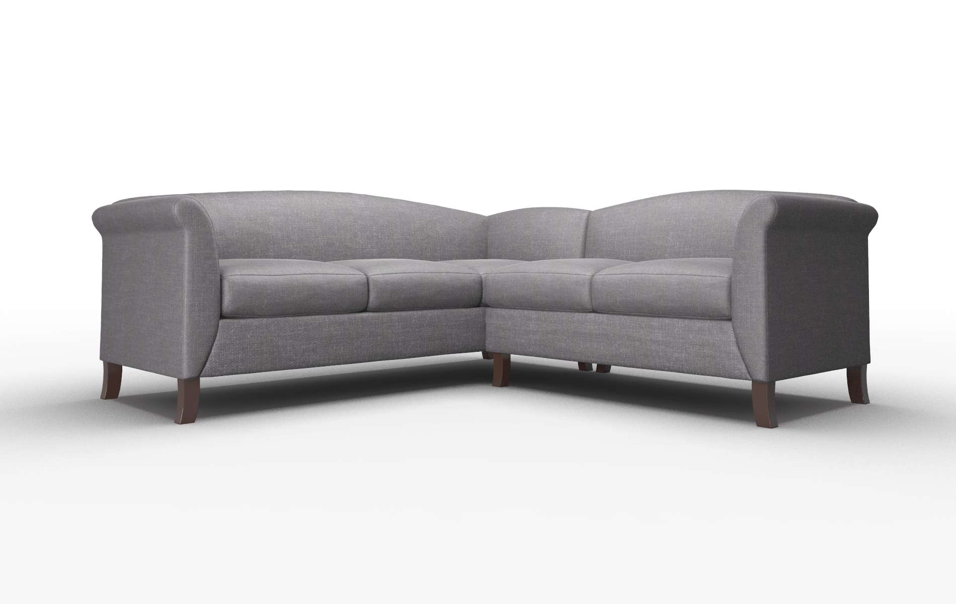 Crete Venus Onyx Sectional espresso legs 1