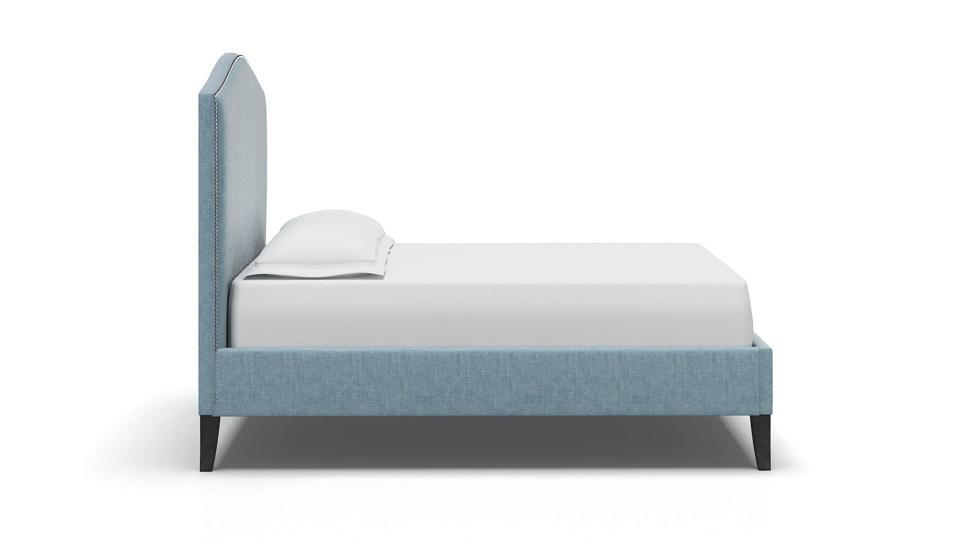 Dalion Atlas Turquoise Bed espresso legs 3