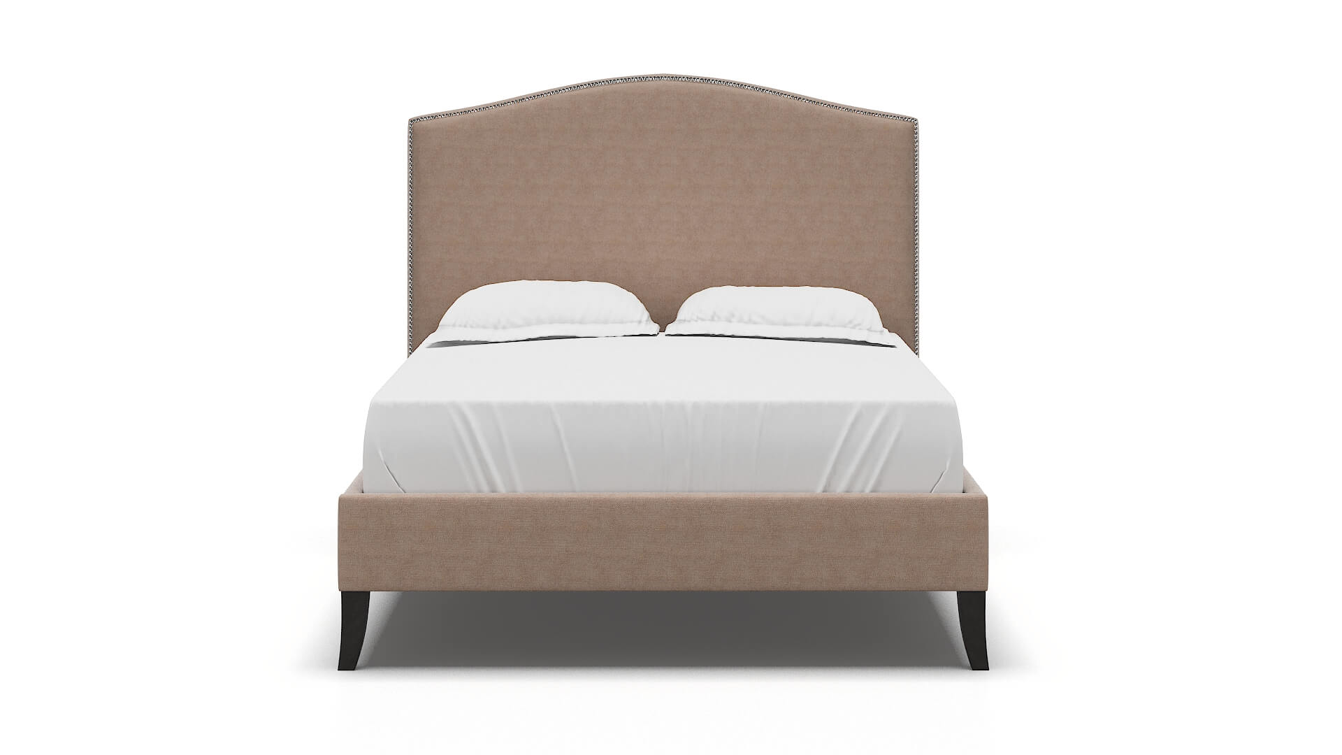 Dalion Bella Pewter Bed espresso legs 1