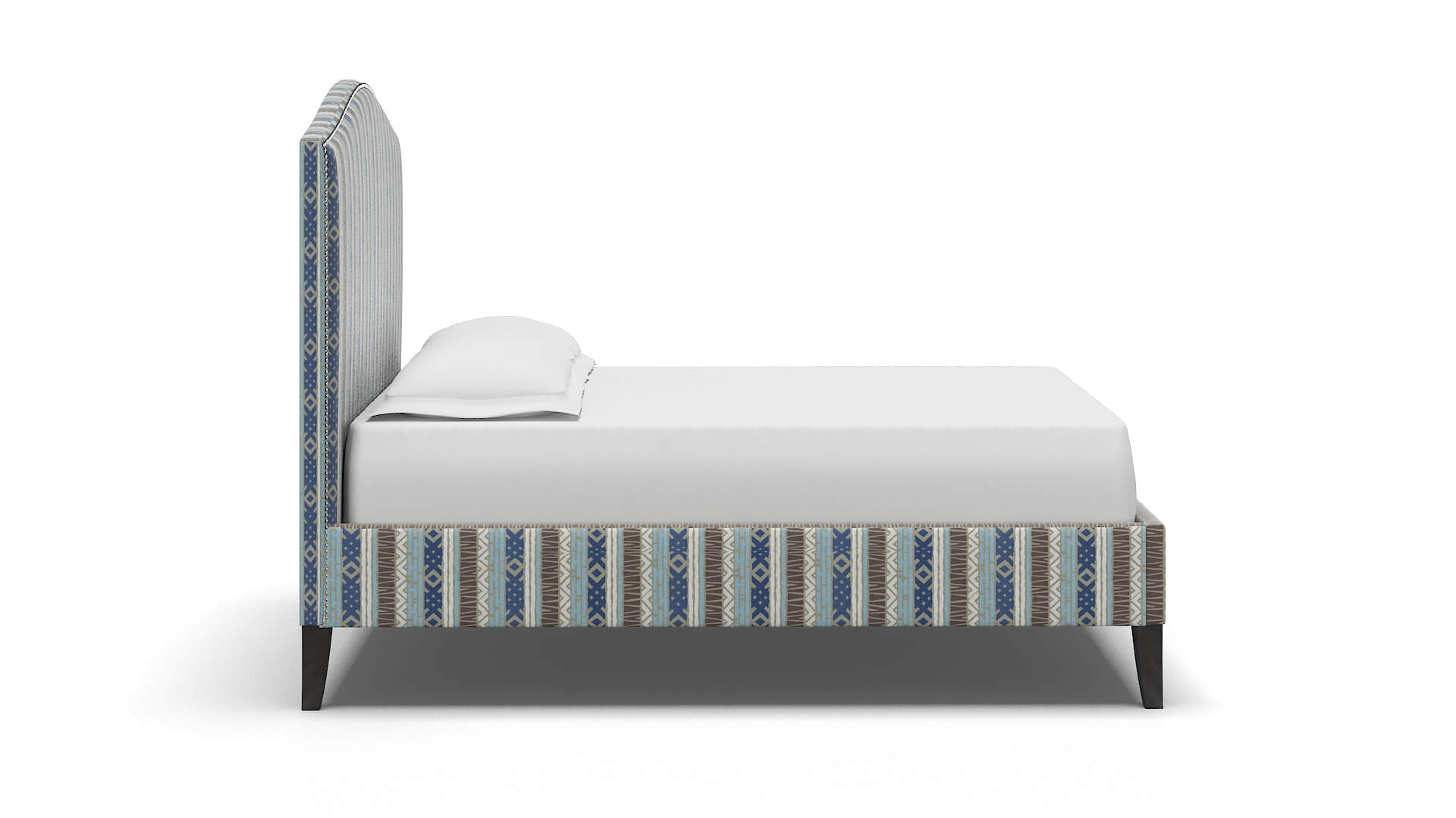 Dalion Bodhi Indigo Bed espresso legs 3
