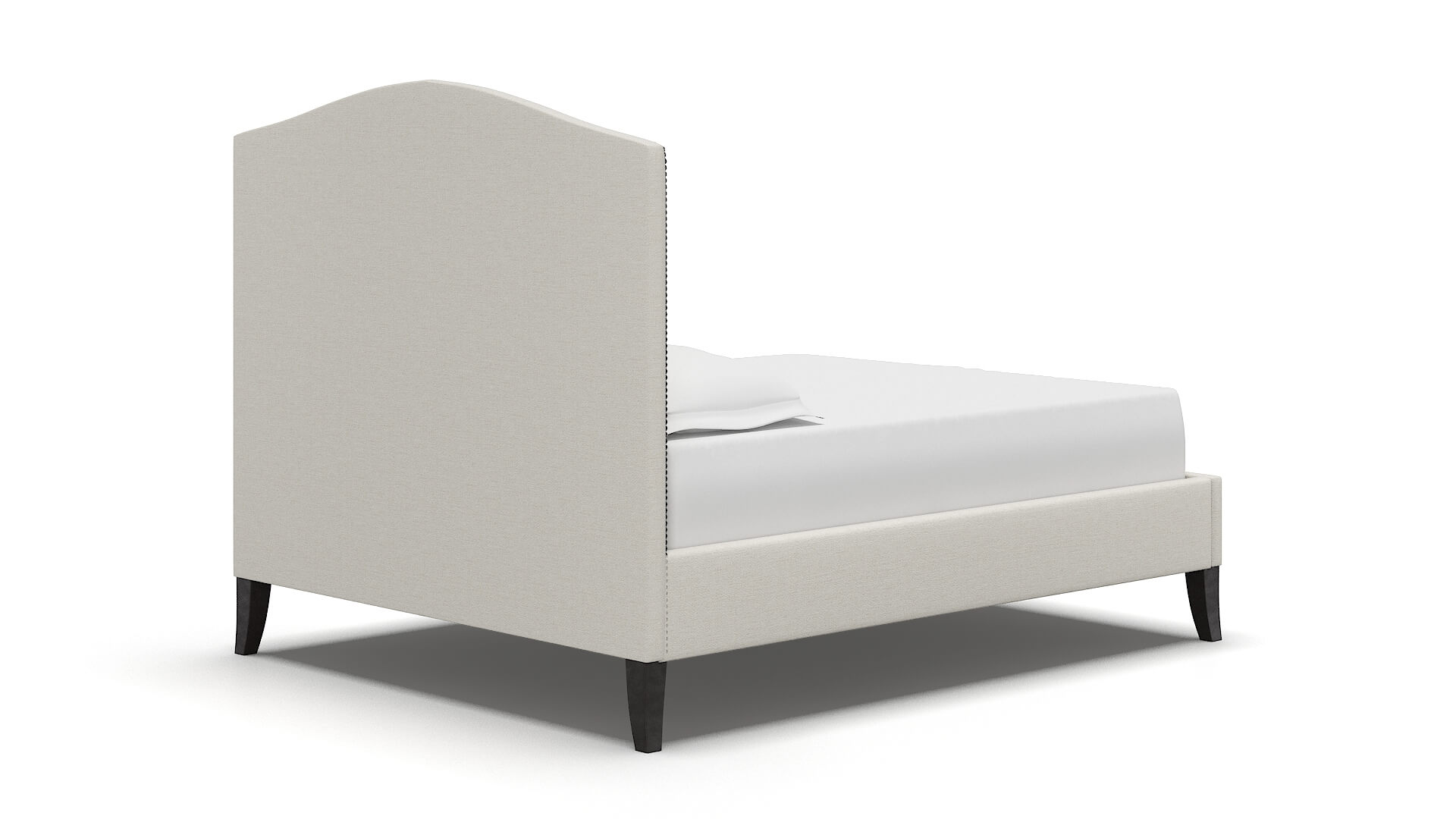 Dalion Catalina Ivory Bed espresso legs 4