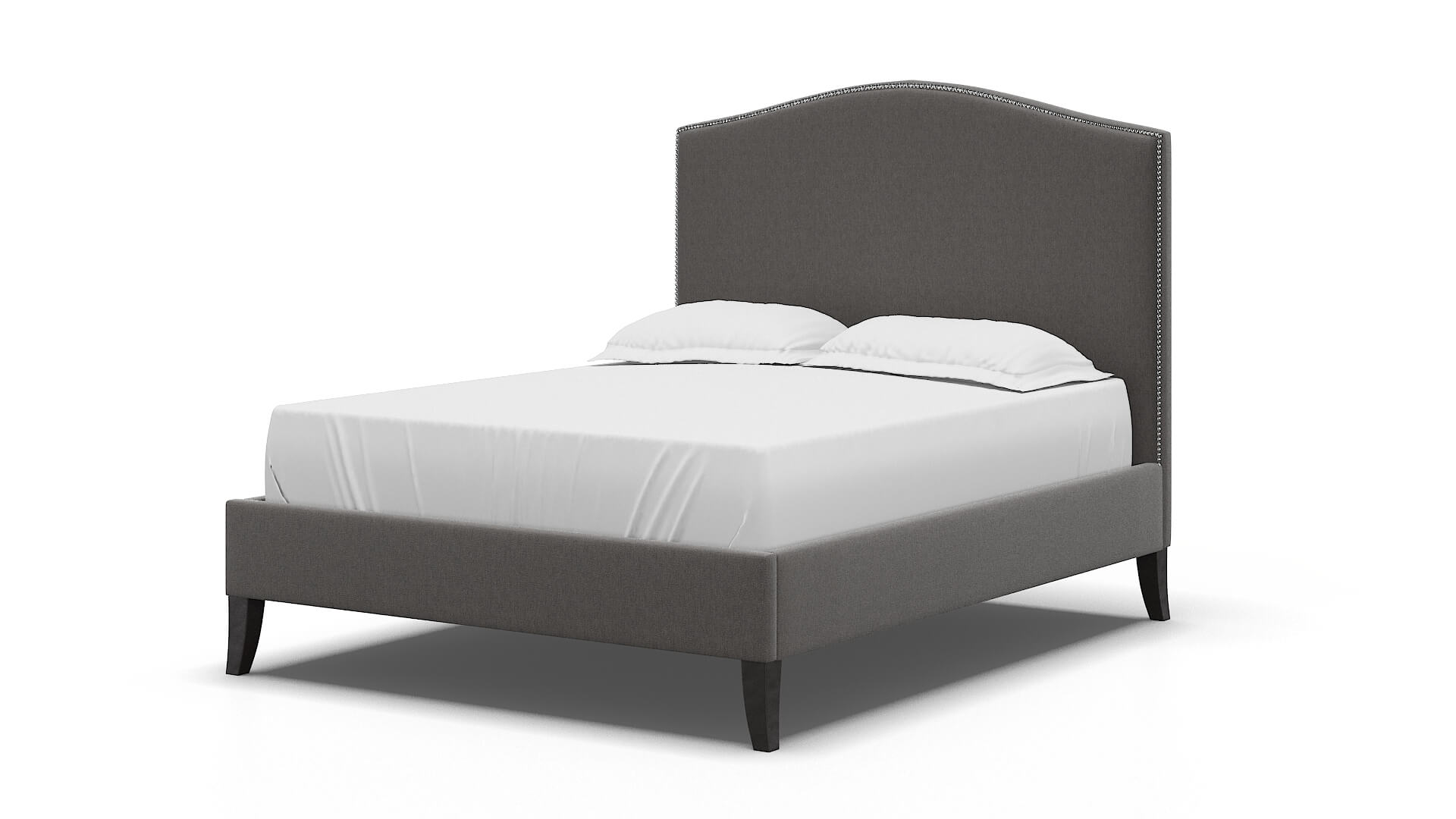 Dalion Cosmo Charcoal Bed espresso legs 5